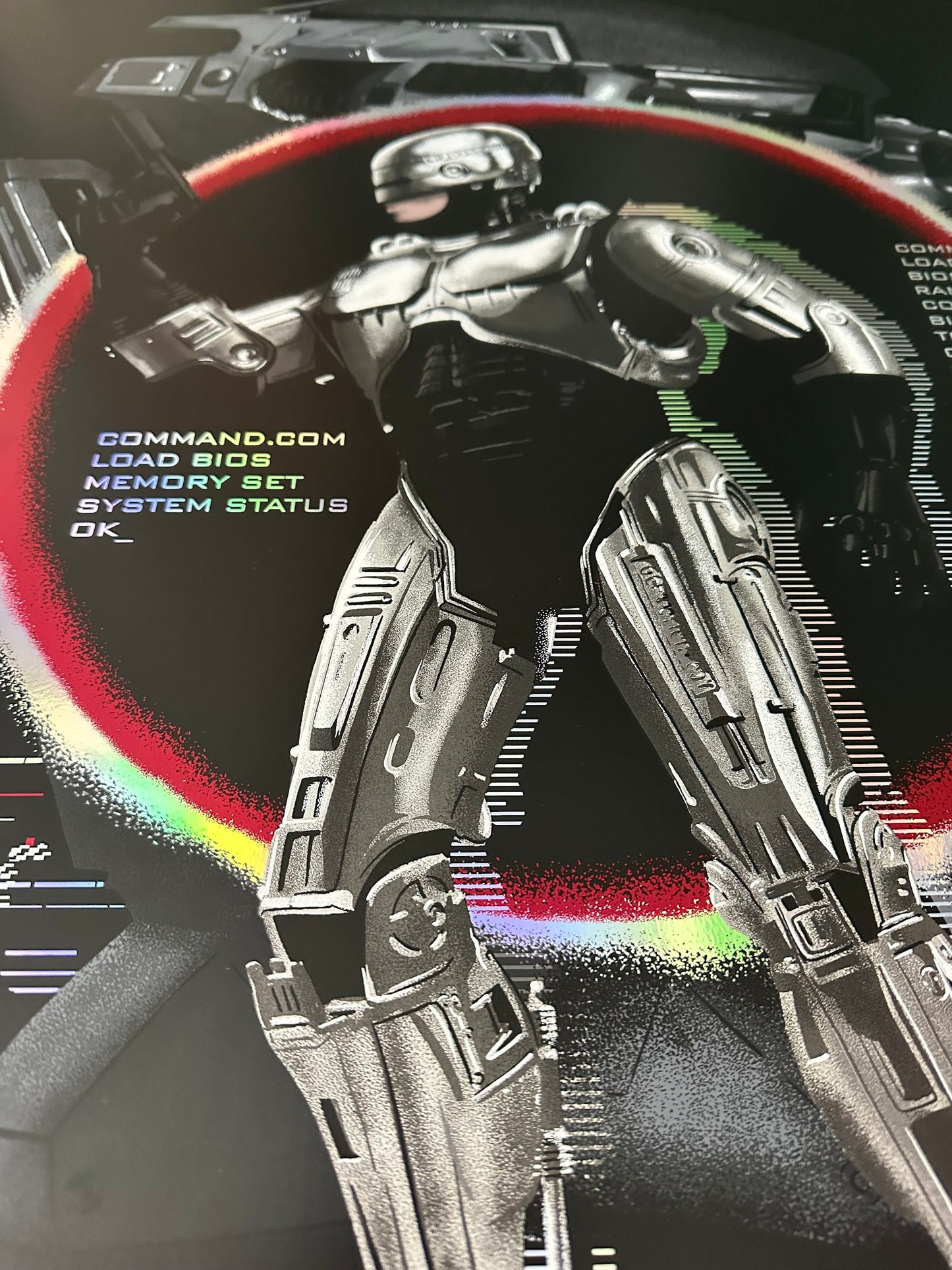 Raid71 - Robocop Holo-Foil 24x36 movie poster - detail image 3