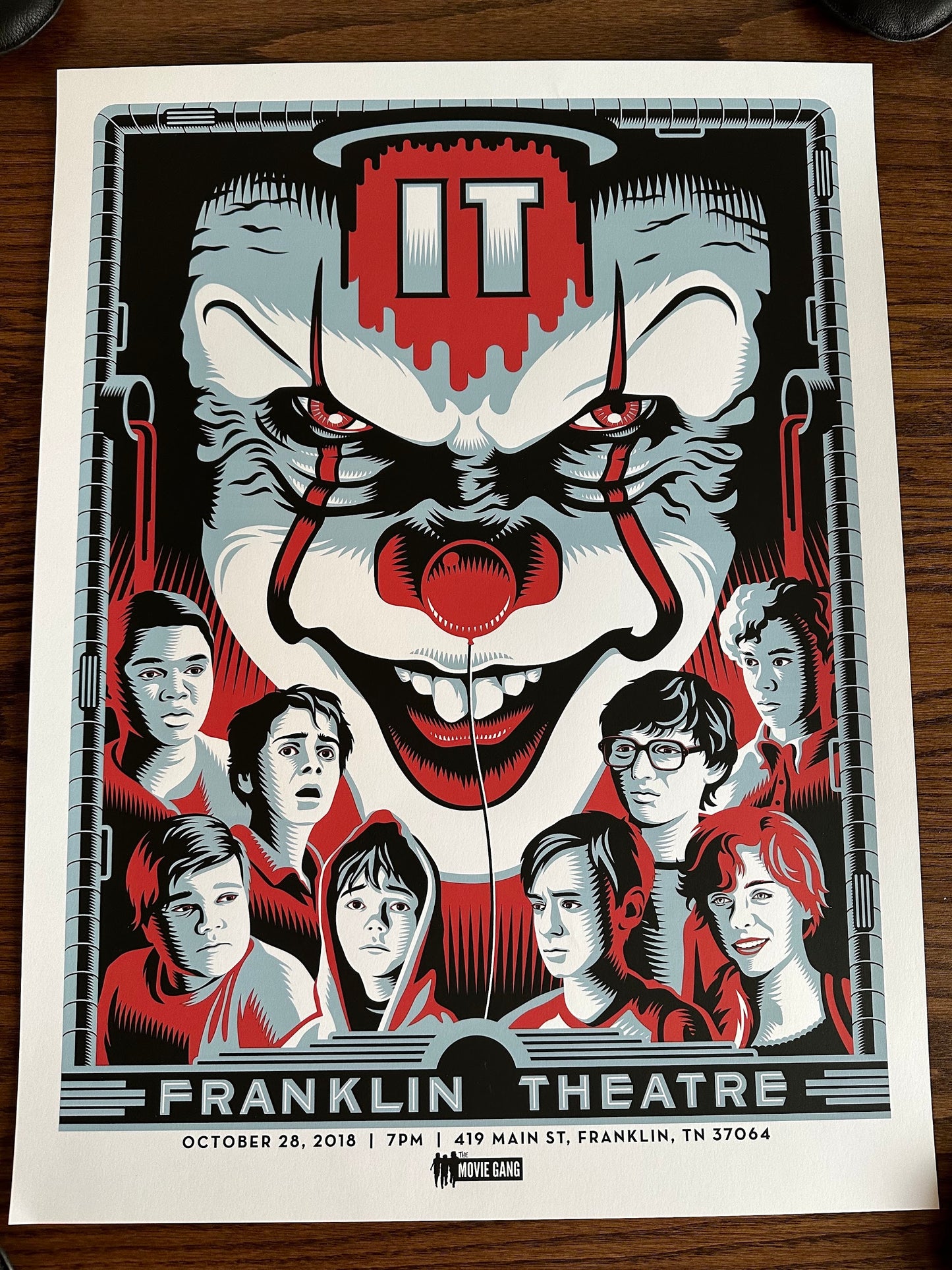 Ryan Brinkerhoff - IT 18x24 movie poster