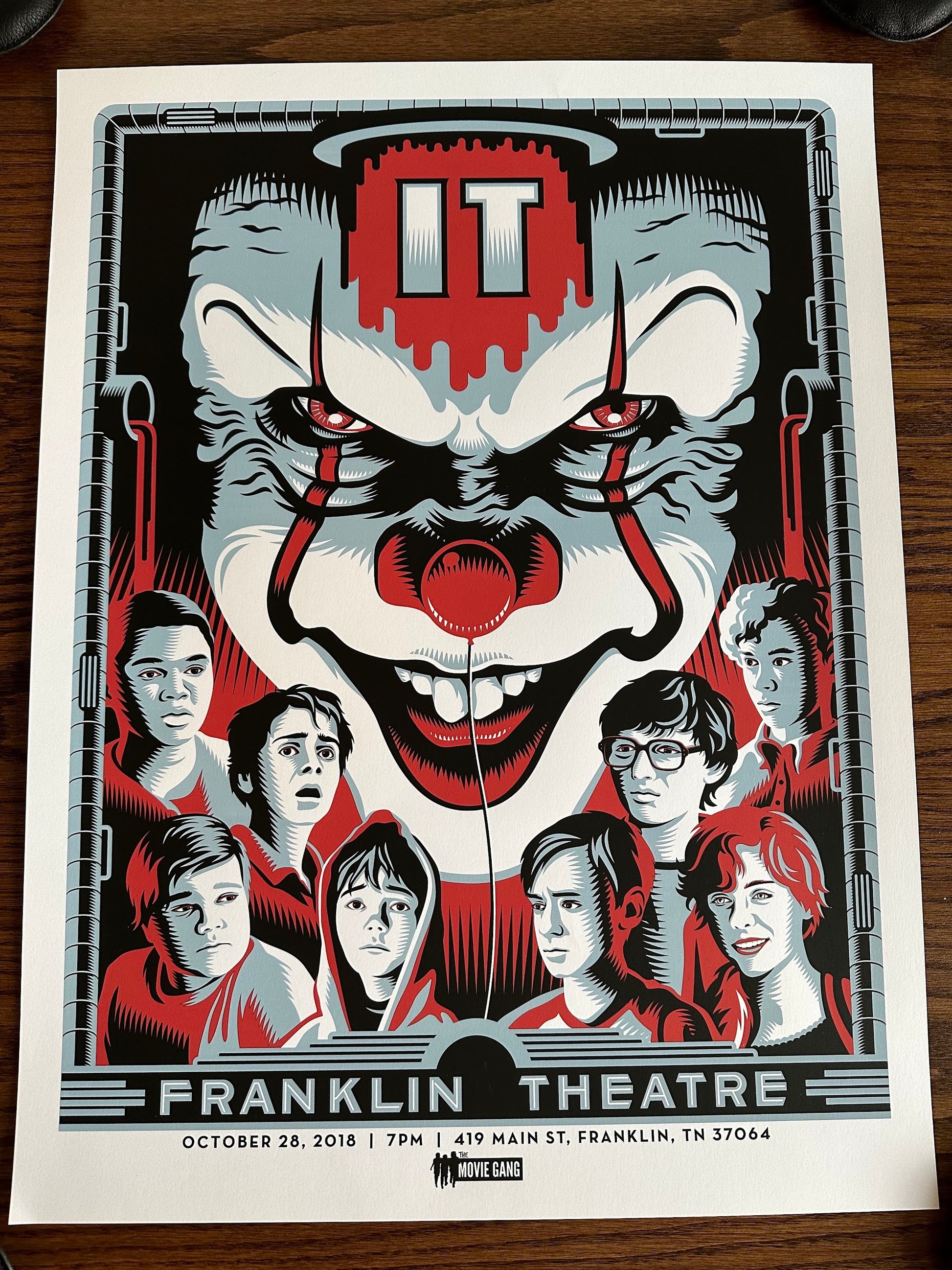 Ryan Brinkerhoff - IT 18x24 movie poster
