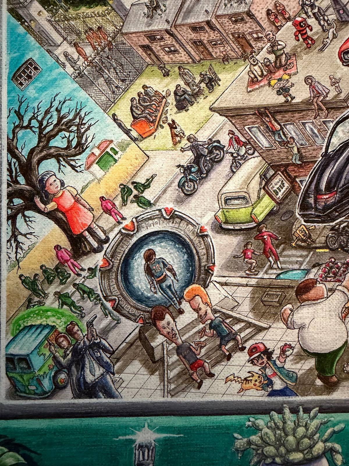 Jeff Murray - The Small Screen - 36x24 - Limited Edition Poster