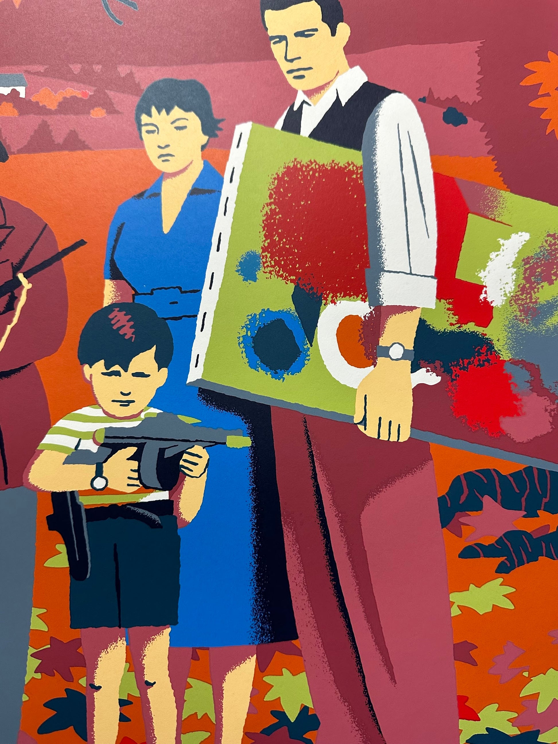 David Merveille - The Trouble with Harry Variant 24x36 movie poster - detail image 5