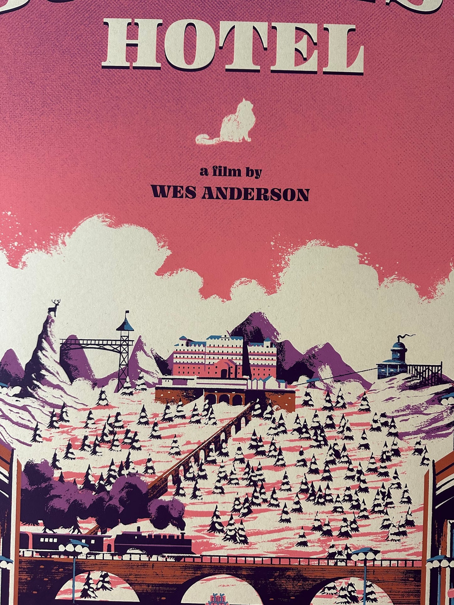 Marie Bergeron - The Grand Budapest Hotel 24x36 movie poster - detail image 3