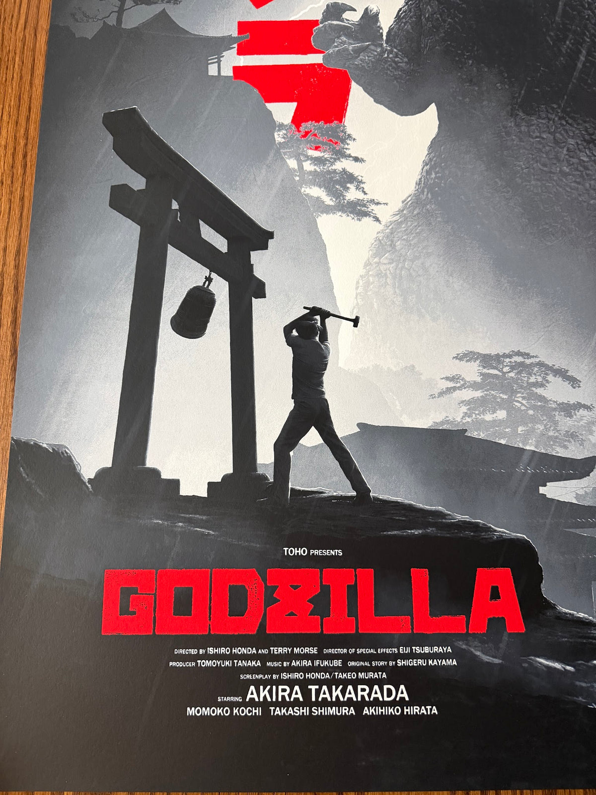 Kevin Wilson - Godzilla Variant - 24x36 - Limited Edition Poster