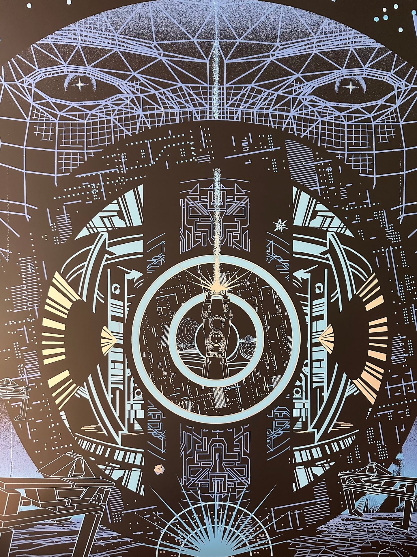 Raid71 - Tron 24x36 movie poster - detail image 2