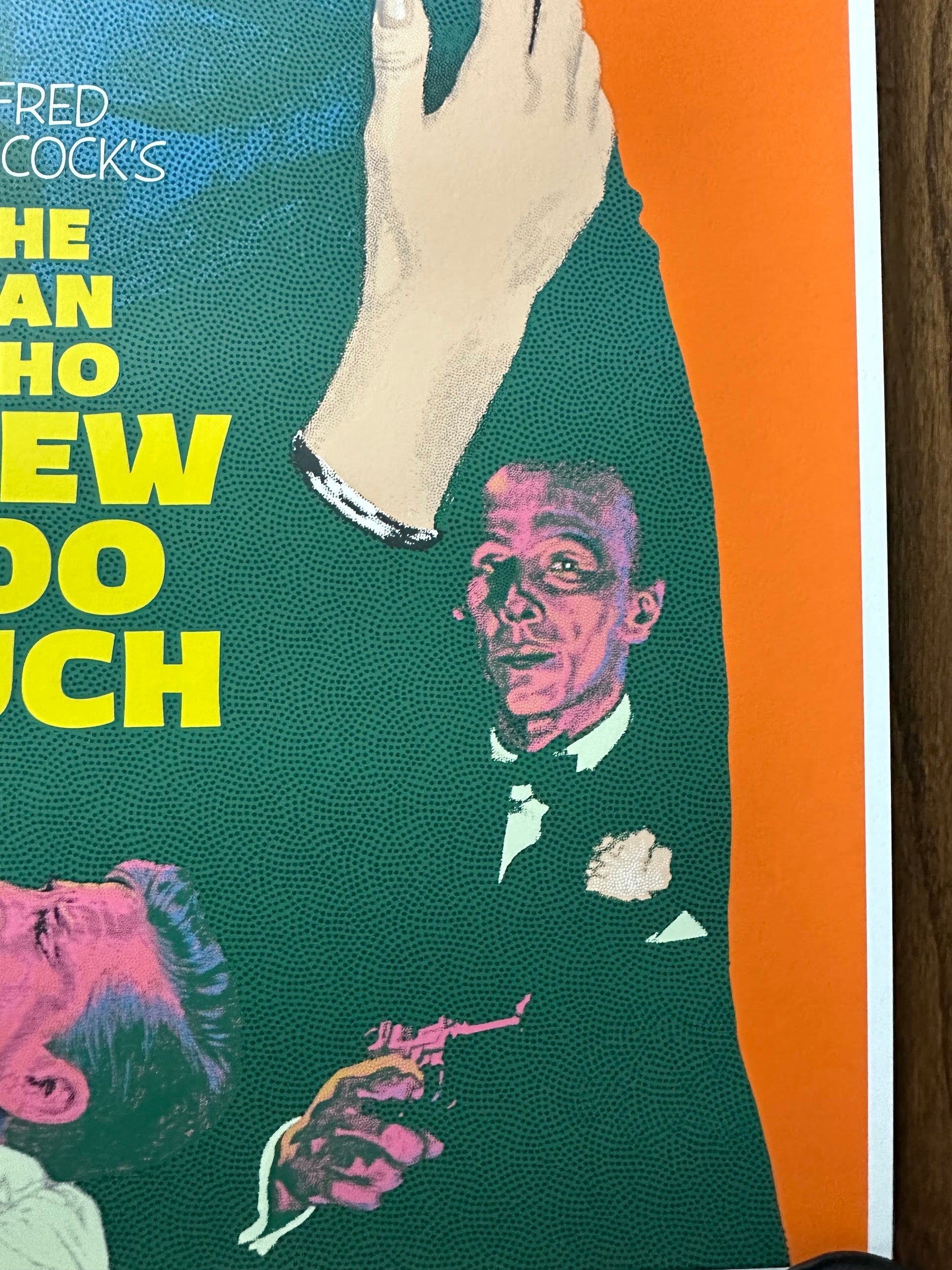 Jack Durieux - The Man Who Knew Too Much 24x36 movie poster - detail image 5