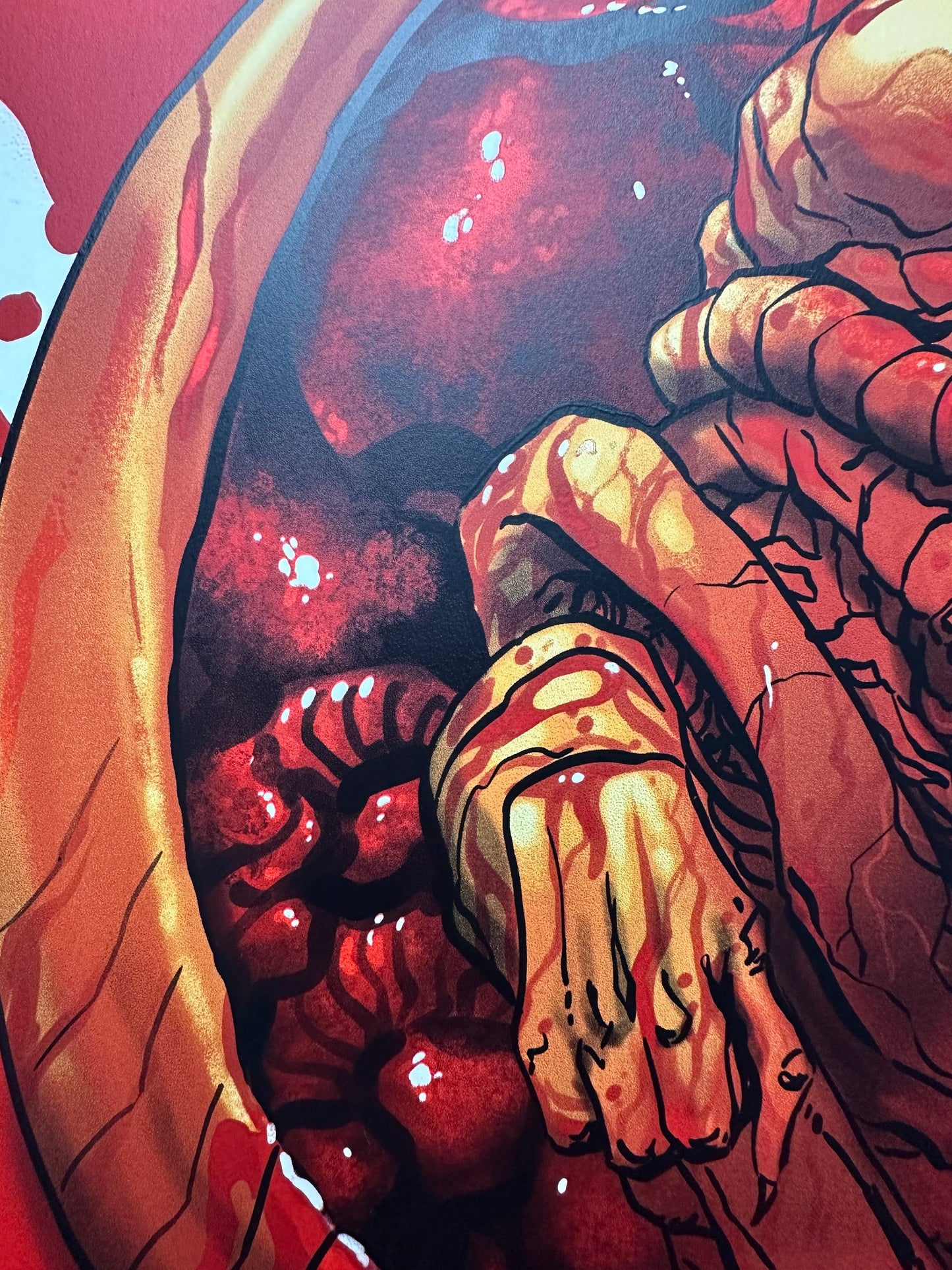 Yvan Quinet - Alien 24x36 movie poster - detail image 3
