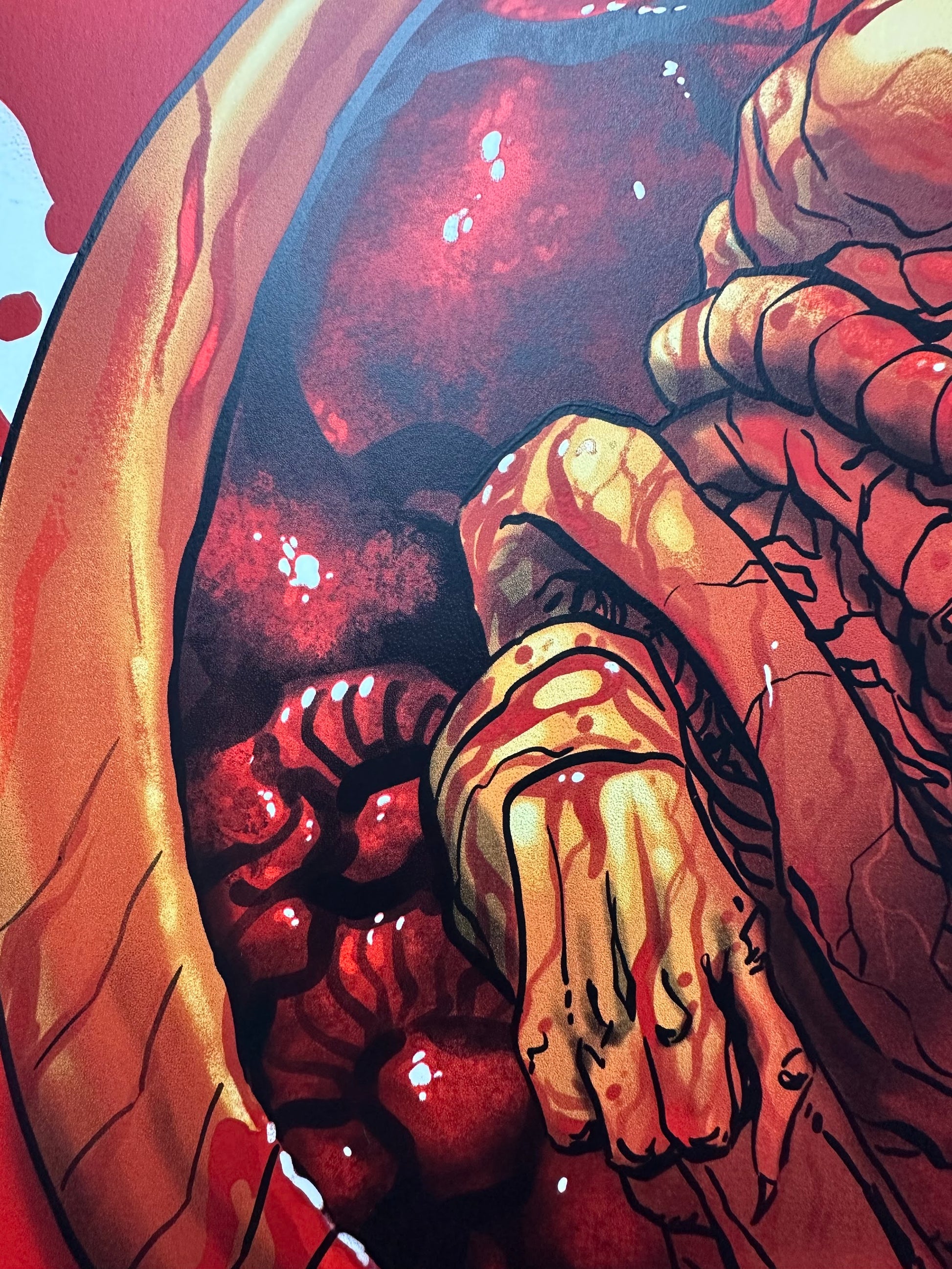 Yvan Quinet - Alien 24x36 movie poster - detail image 3