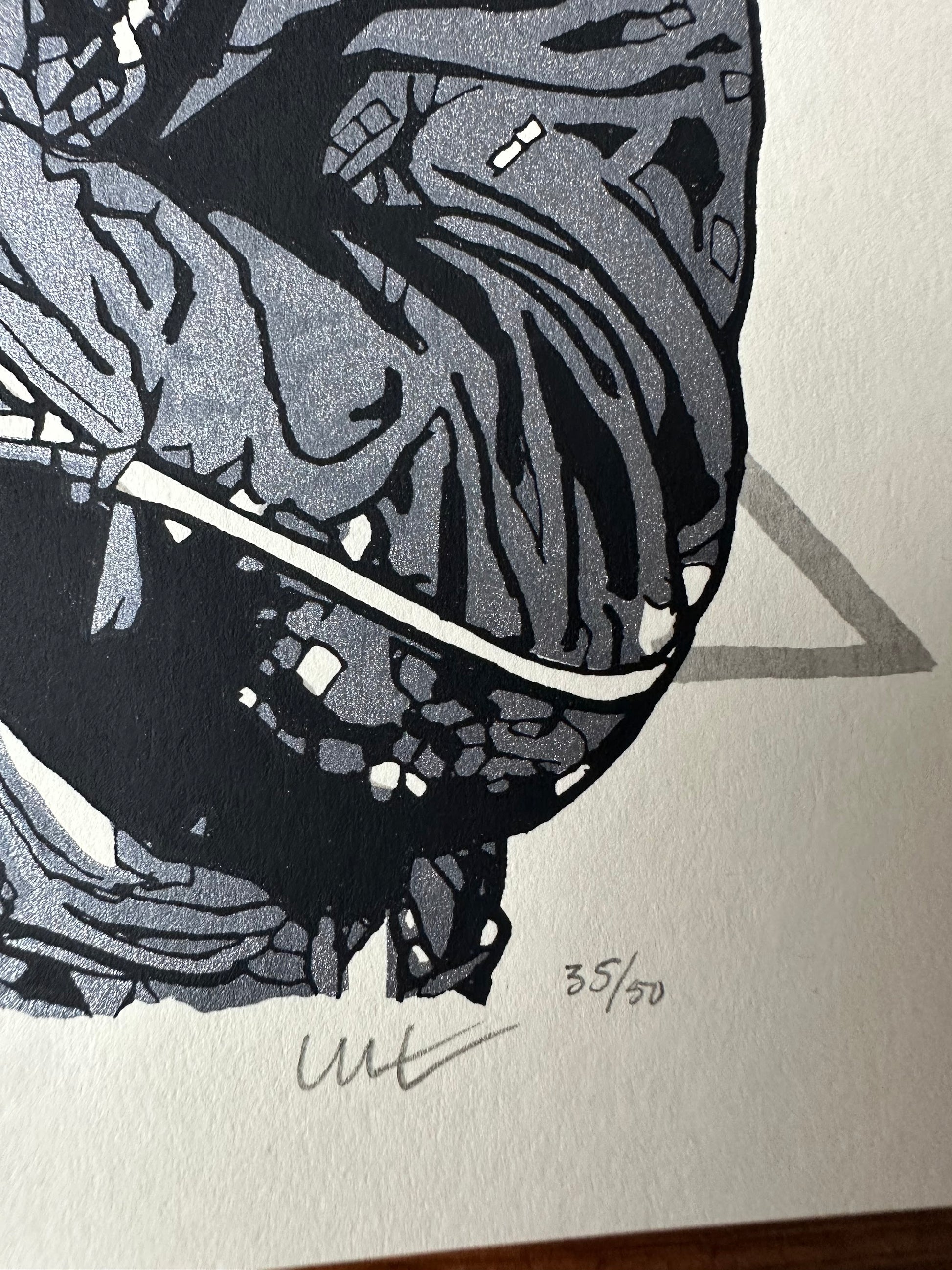 New Flesh - The Terminator 10x8 art print - detail image 4