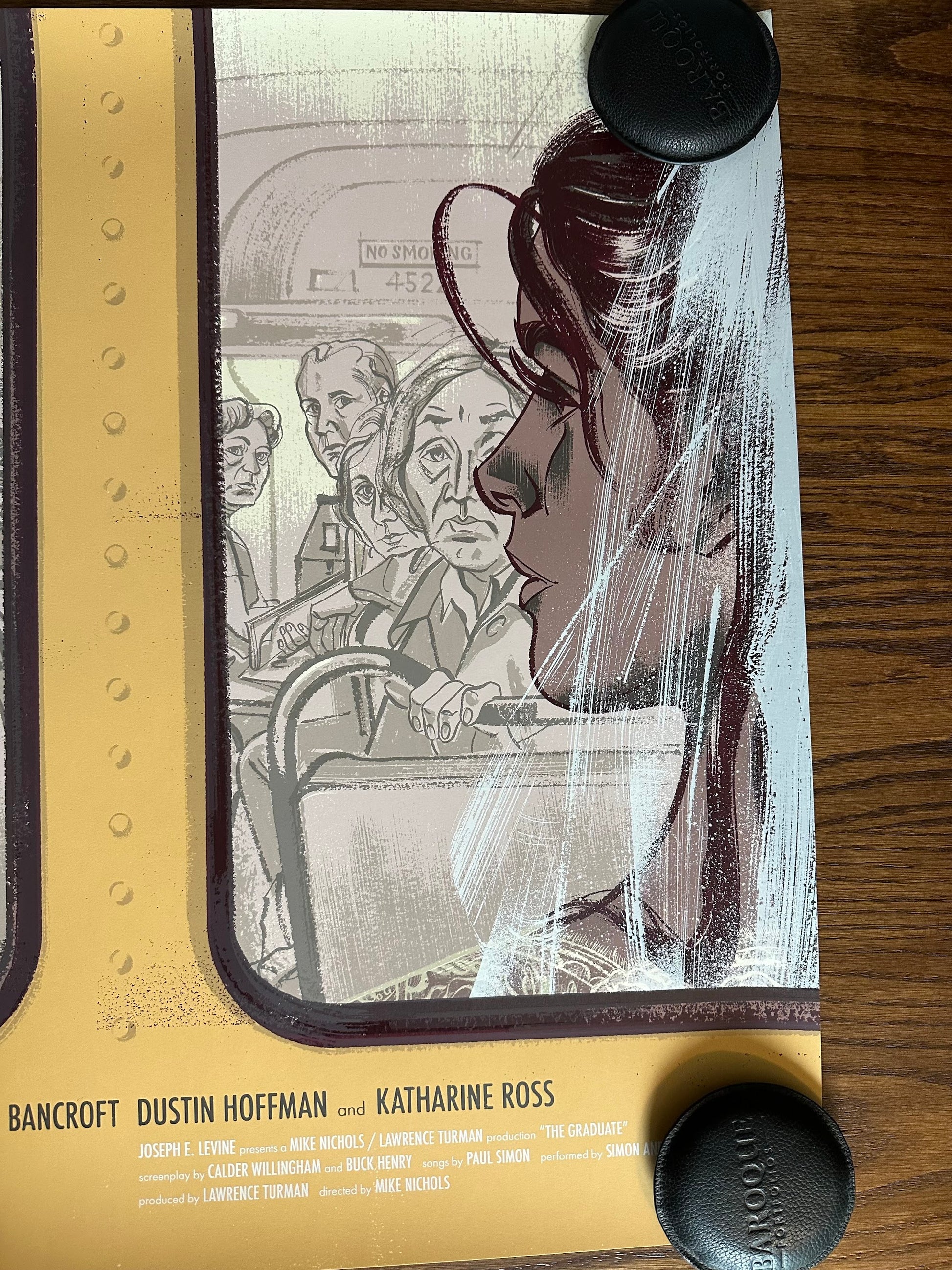 Anne Benjamin - The Graduate 36x24 movie poster - detail image 4