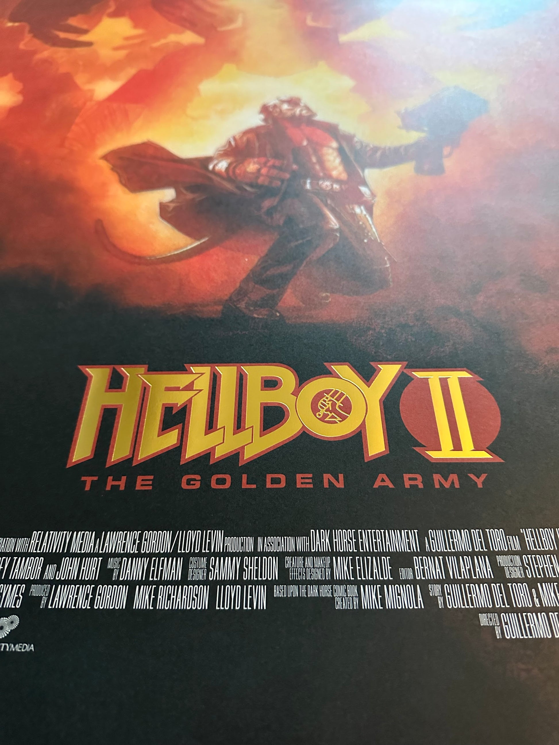 Drew Struzan - Hellboy II The Golden Army 24x36 movie poster - detail image 5