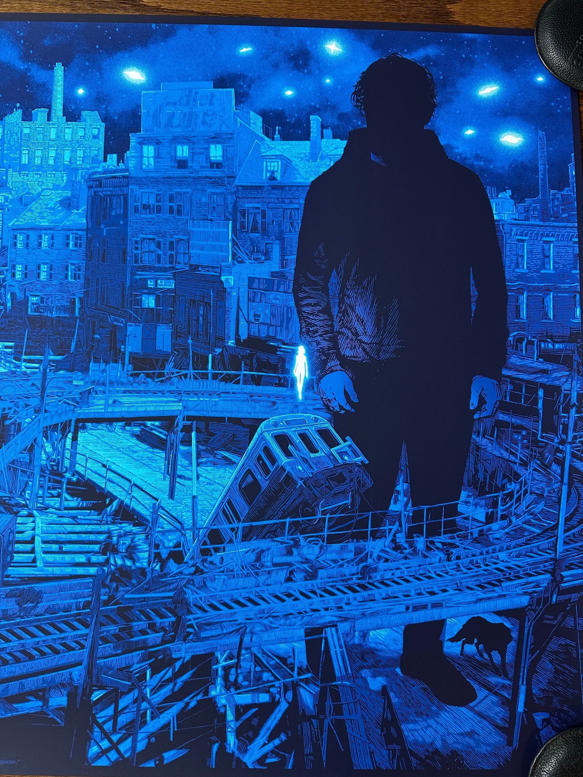 Daniel Danger - Everything is Quieter 36x24 movie poster - detail image 4