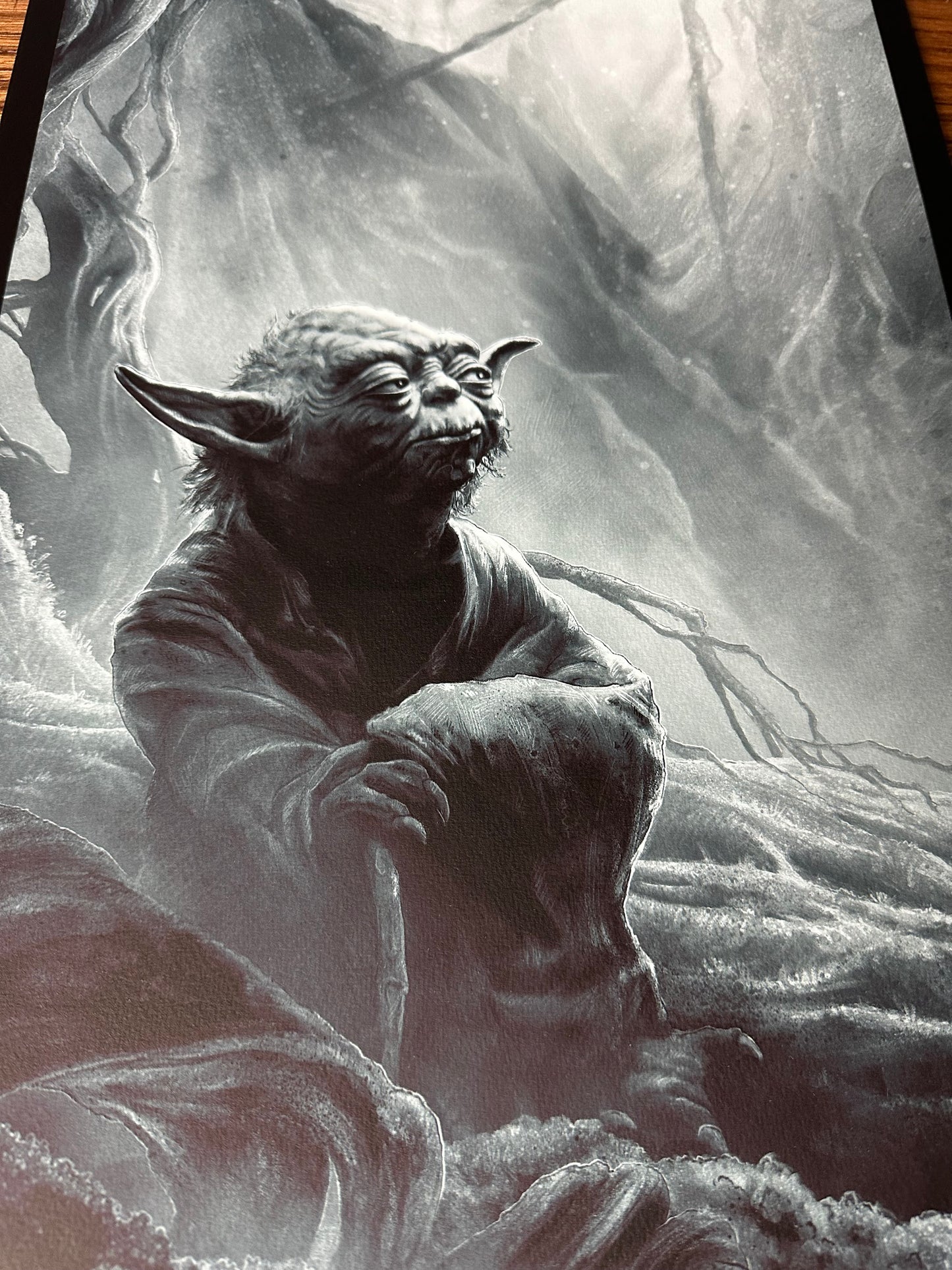 Kevin Wilson - Star Wars Return of the Jedi Art Variant 12x24 movie poster - detail image 2