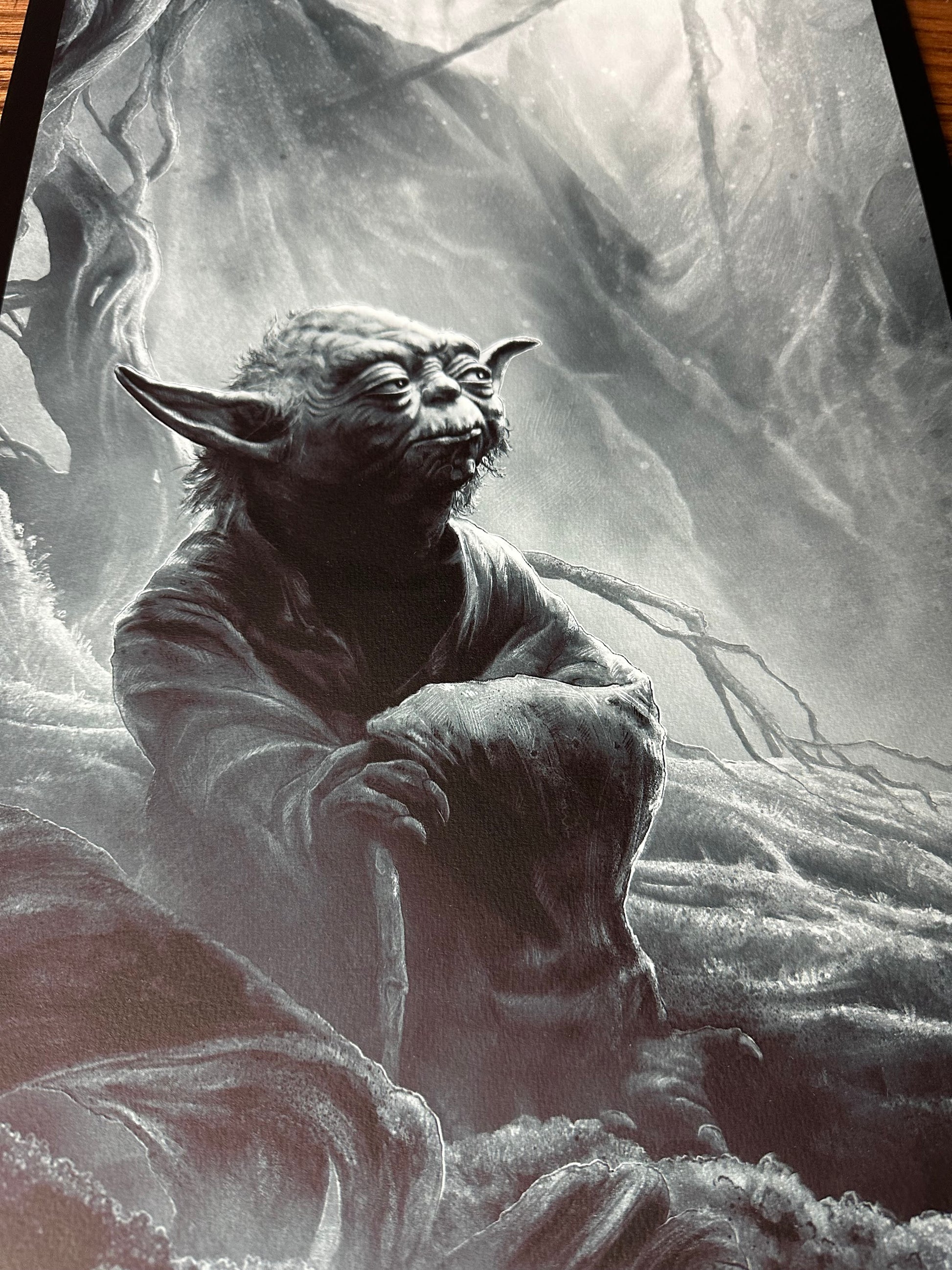 Kevin Wilson - Star Wars Return of the Jedi Art Variant 12x24 movie poster - detail image 2