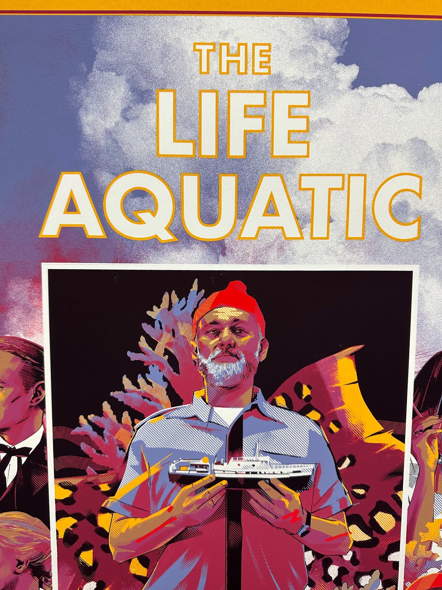 Matt Taylor - The Life Aquatic with Steve Zissou 24x36 movie poster - detail image 2