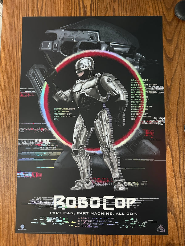 Raid71 - Robocop Holo-Foil - 24x36 - Limited Edition Poster