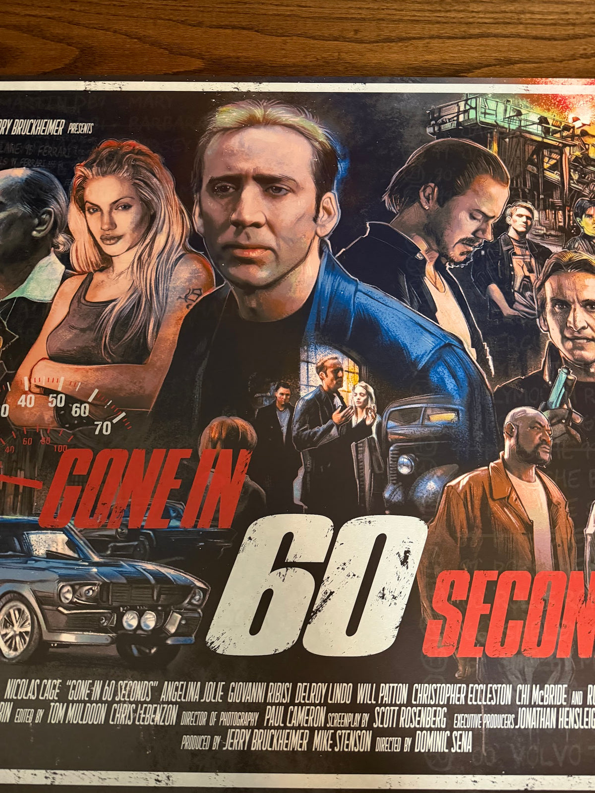 Vlad Rodriguez - Gone in 60 Seconds - 36x24 - Limited Edition Poster