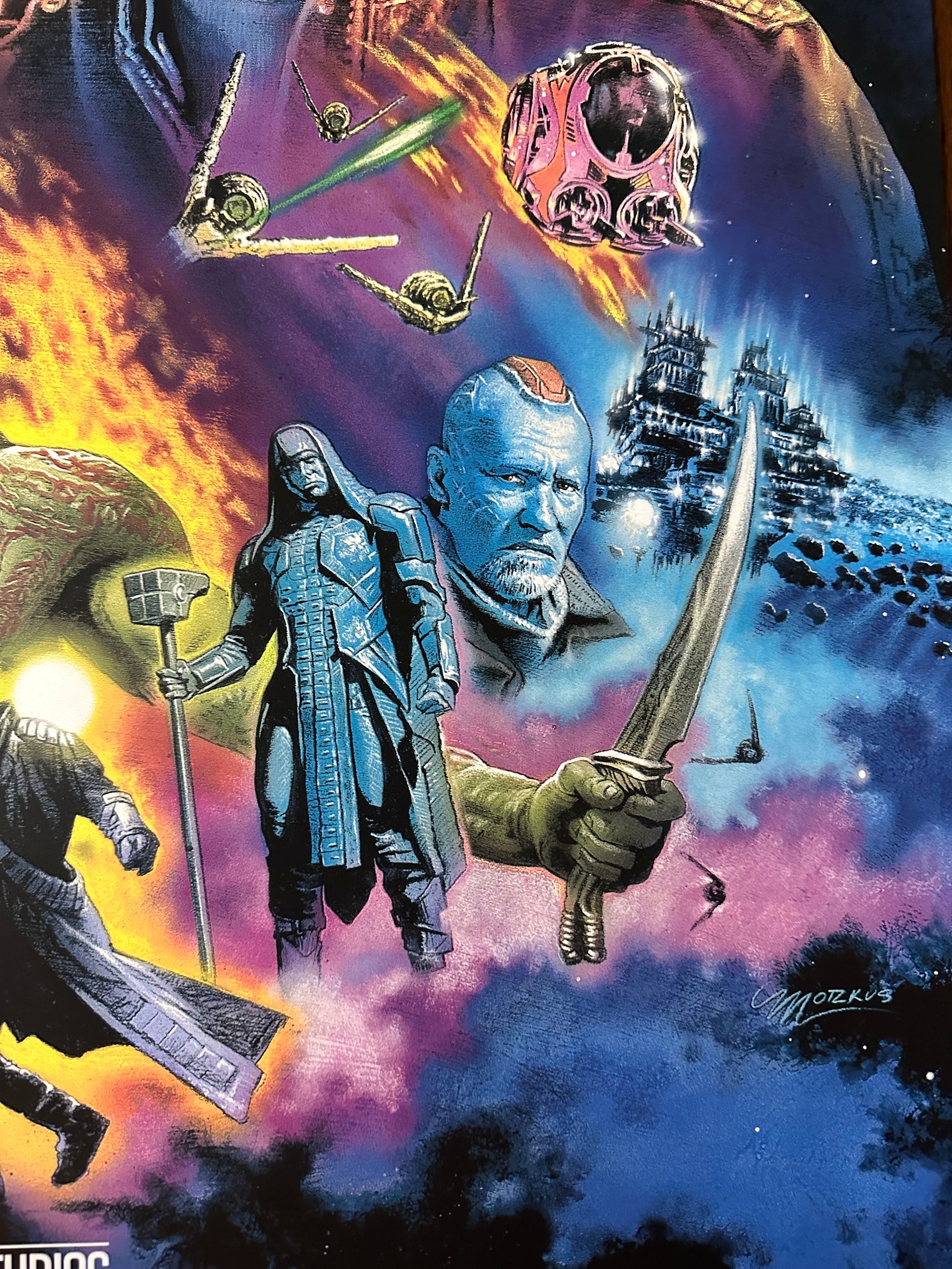 Roger Motzkus - Guardians of the Galaxy 24x36 movie poster - detail image 5