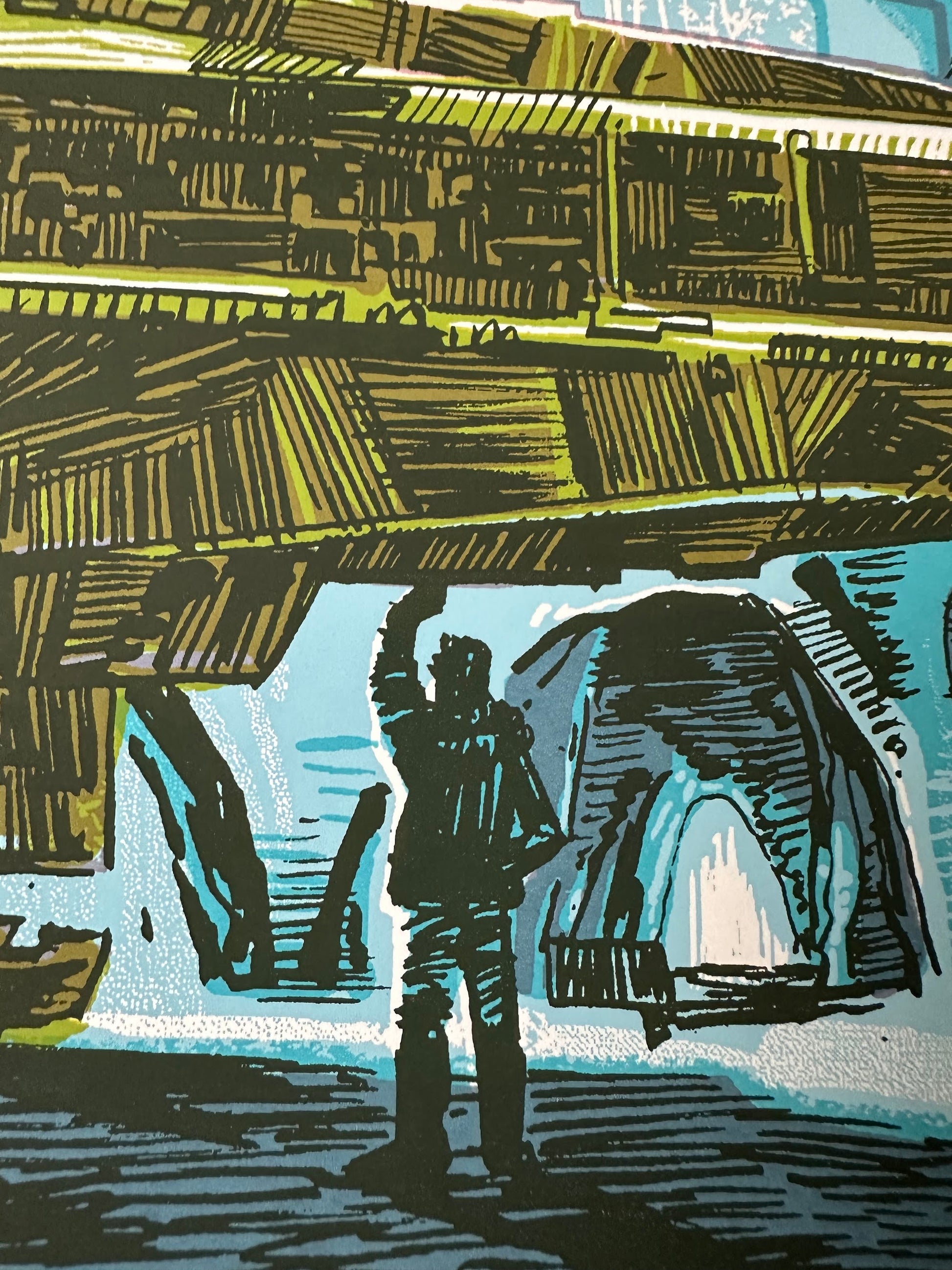 Tim Doyle - Star Wars Millennium Falcon 30x20 movie poster - detail image 5