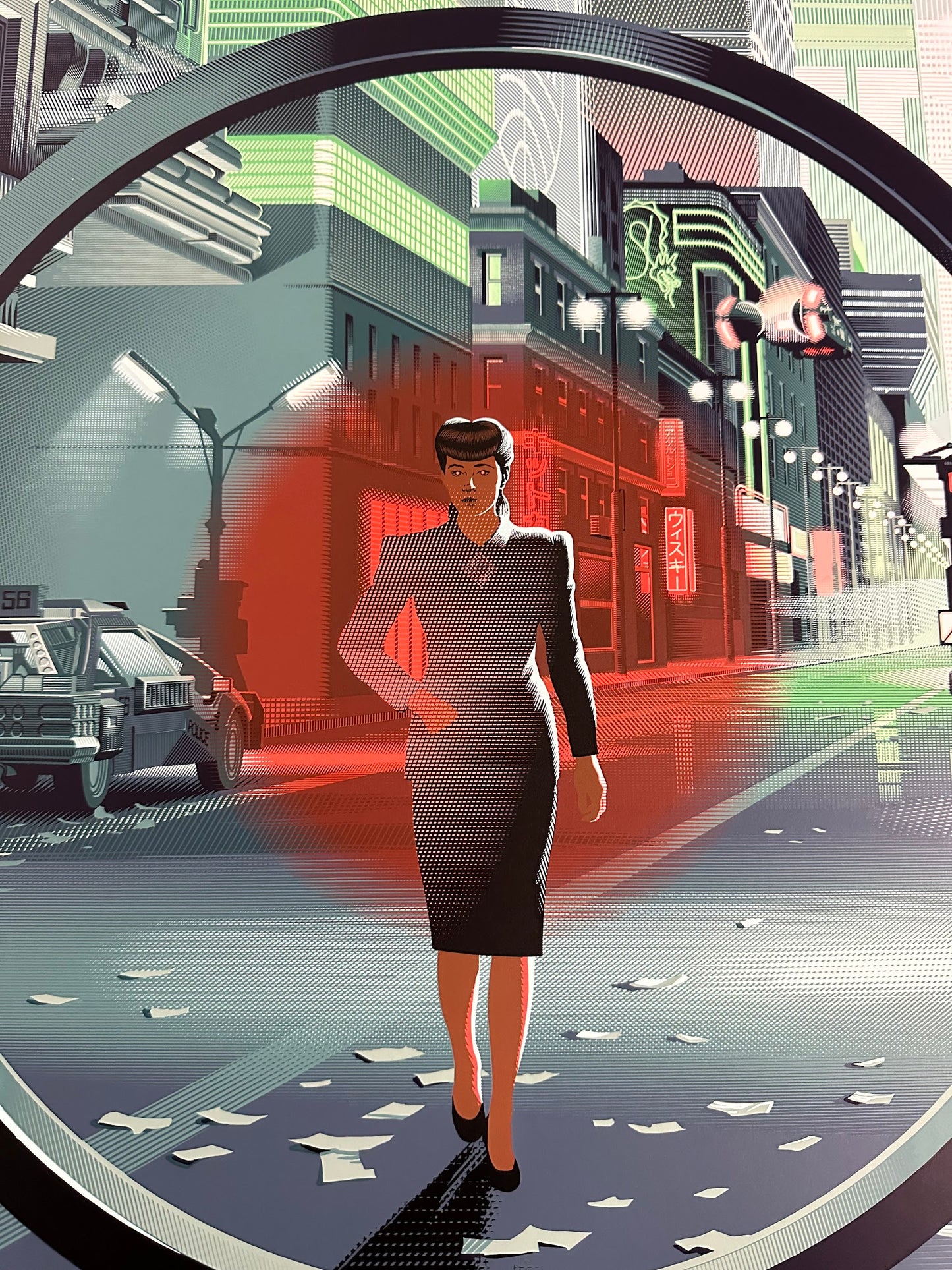 Laurent Durieux - Blade Runner No Expectation Boulevard 24x36 movie poster - detail image 2