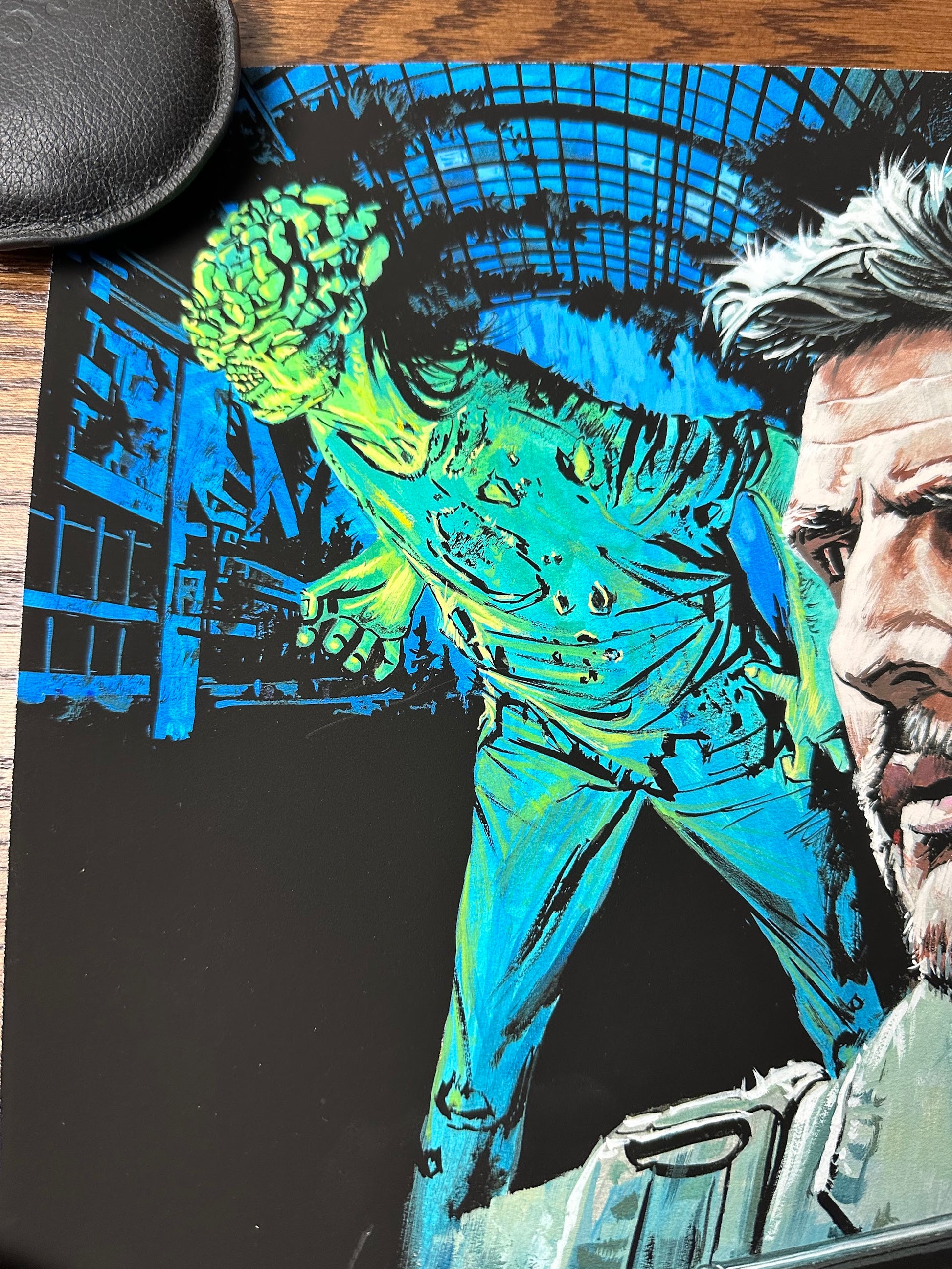 Paul Mann - The Last of Us Portrait 16x12 art print - detail image 3