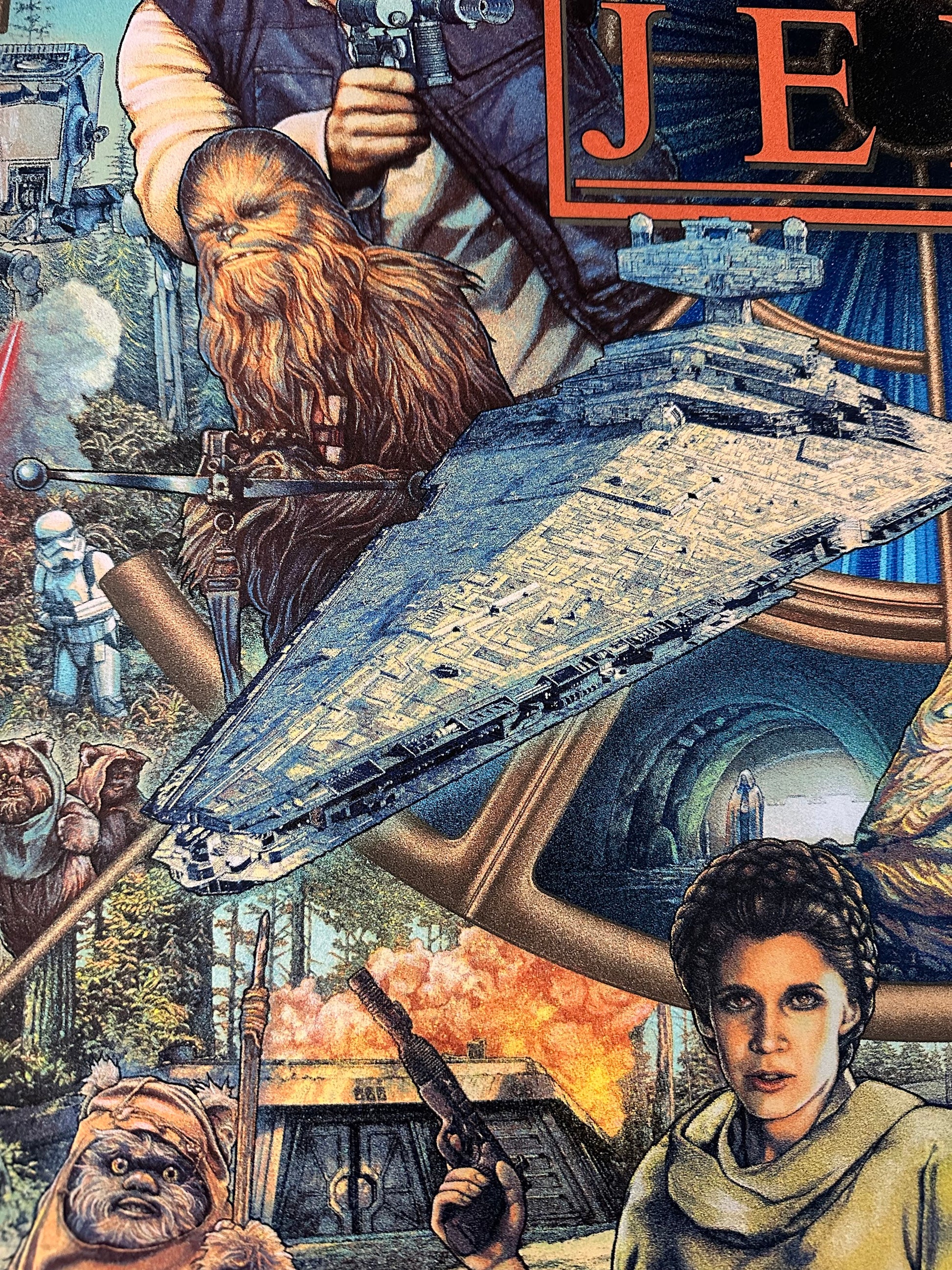 Ise Ananphada - Star Wars Return of the Jedi 24x36 movie poster - detail image 7