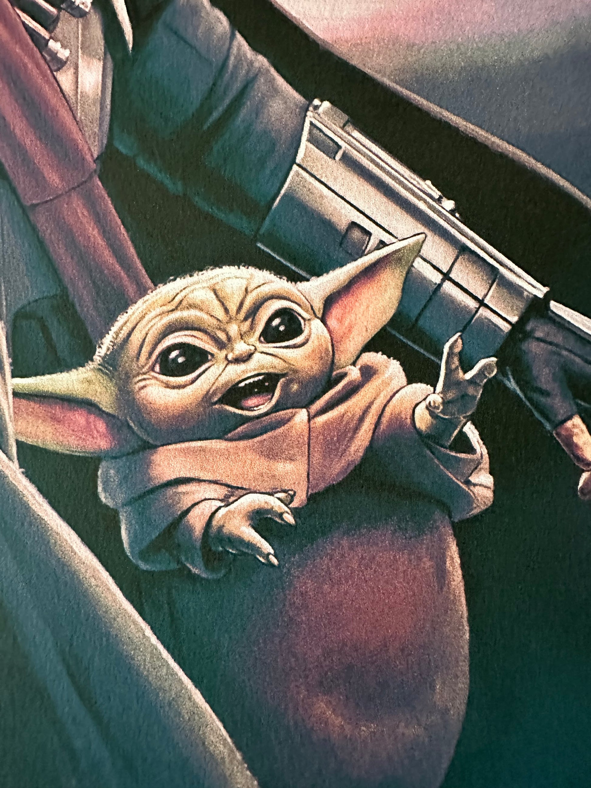 Tom Walker - The Mandalorian 24x36 movie poster - detail image 3