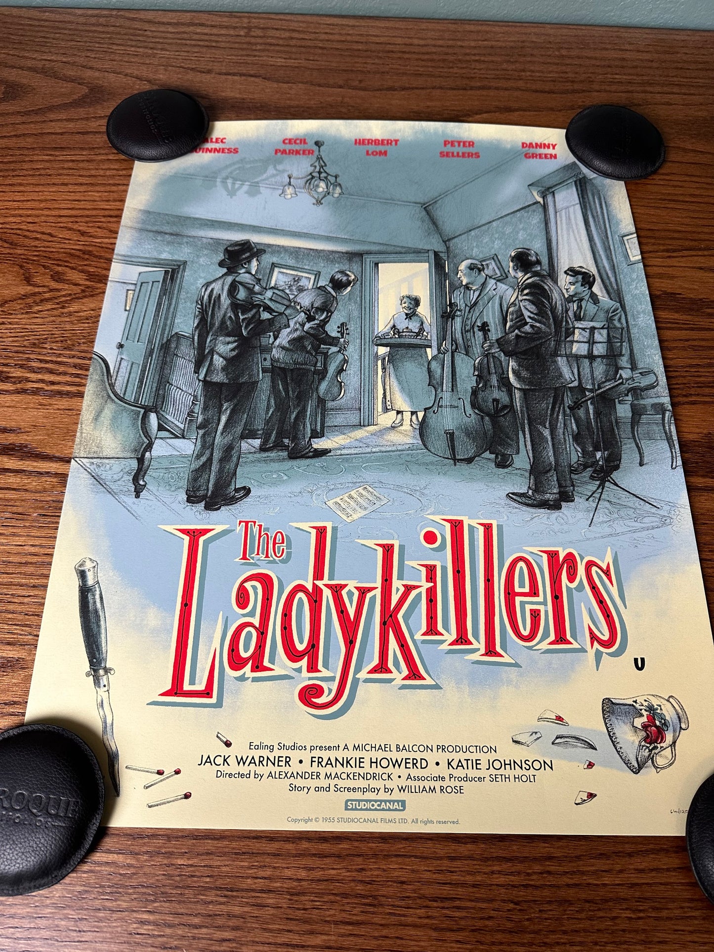 Jonathan Burton - The Ladykillers 18x24 movie poster