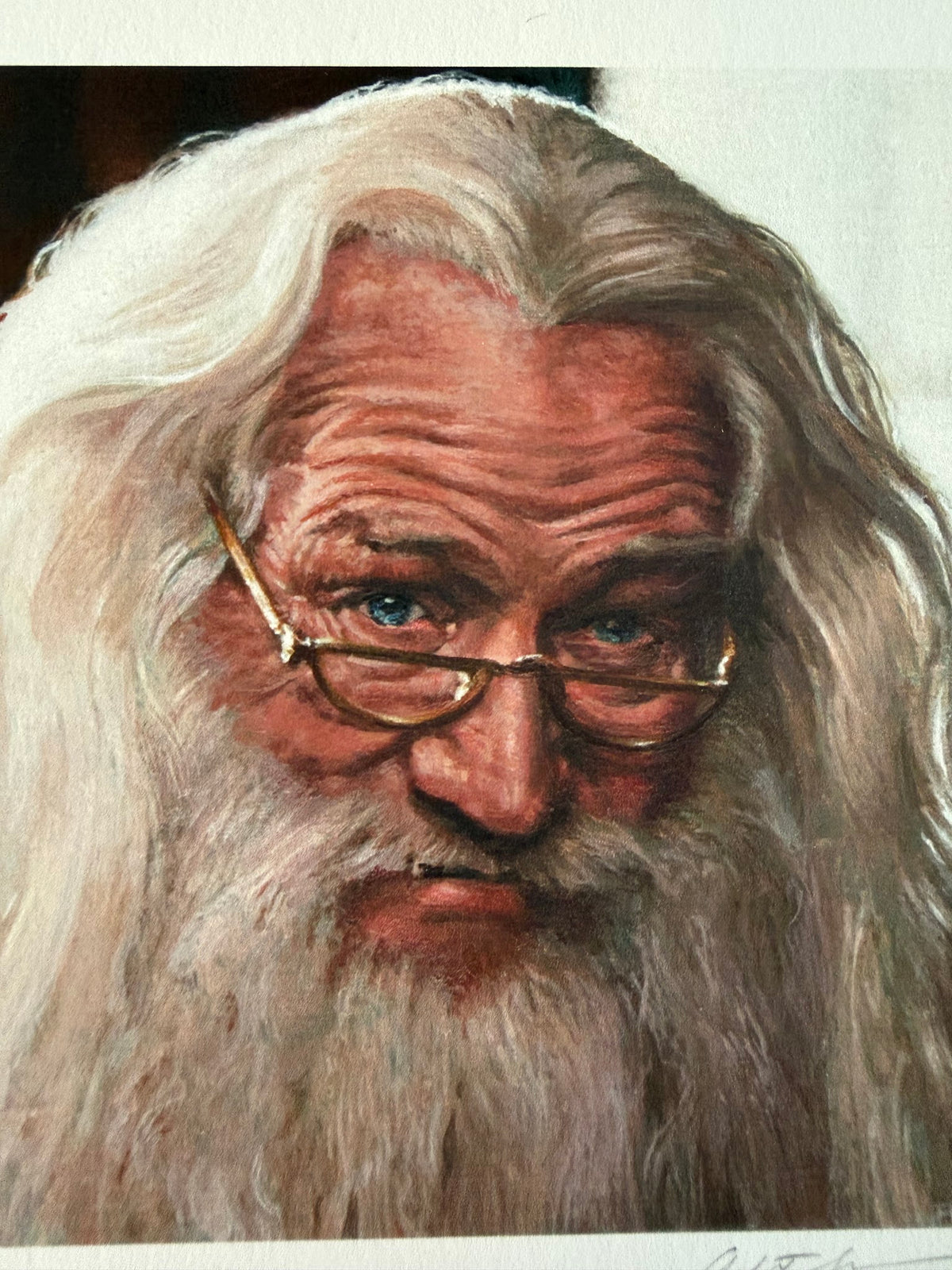 Ashton Gallagher - Harry Potter Dumbledore Portrait - 6x6 - Limited Edition Print