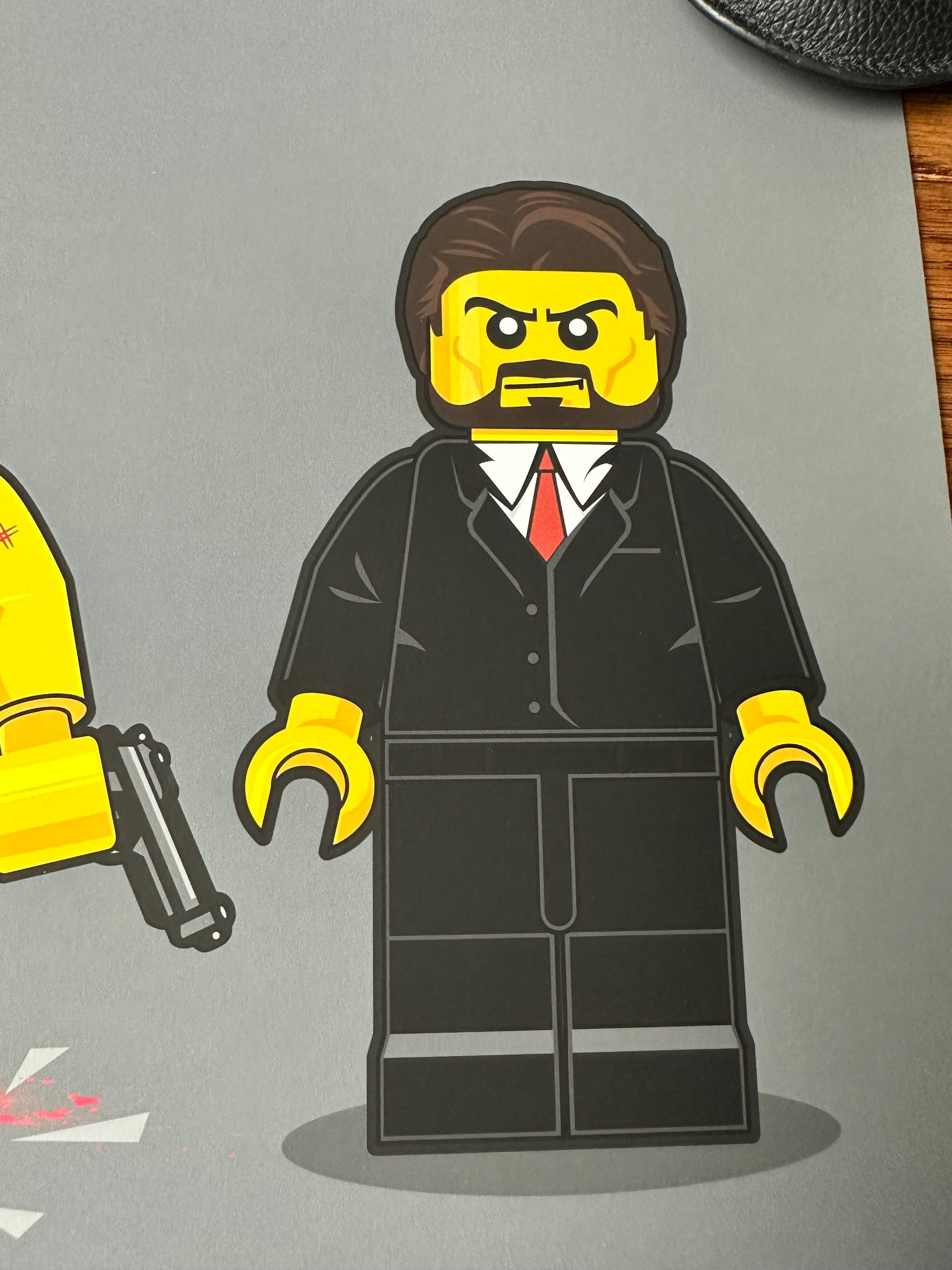 Dan Shearn - Lego Die Hard 12x12 art print - detail image 3