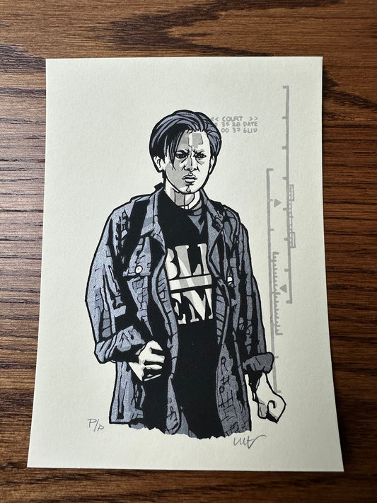 New Flesh - Terminator 2 John Connor Handbill 5x7 art print