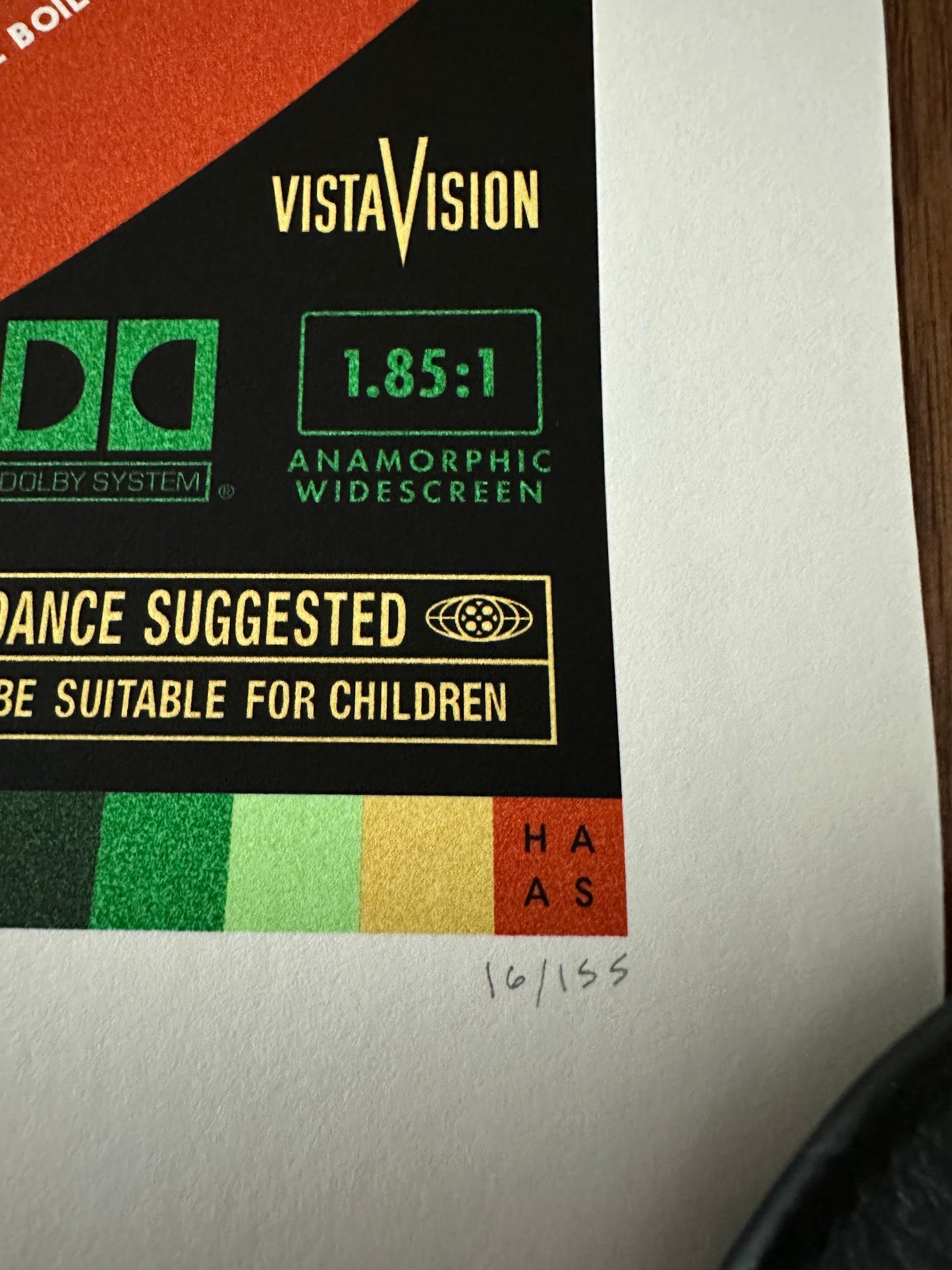 Danny Haas - Vertigo 18x24 movie poster - detail image 6