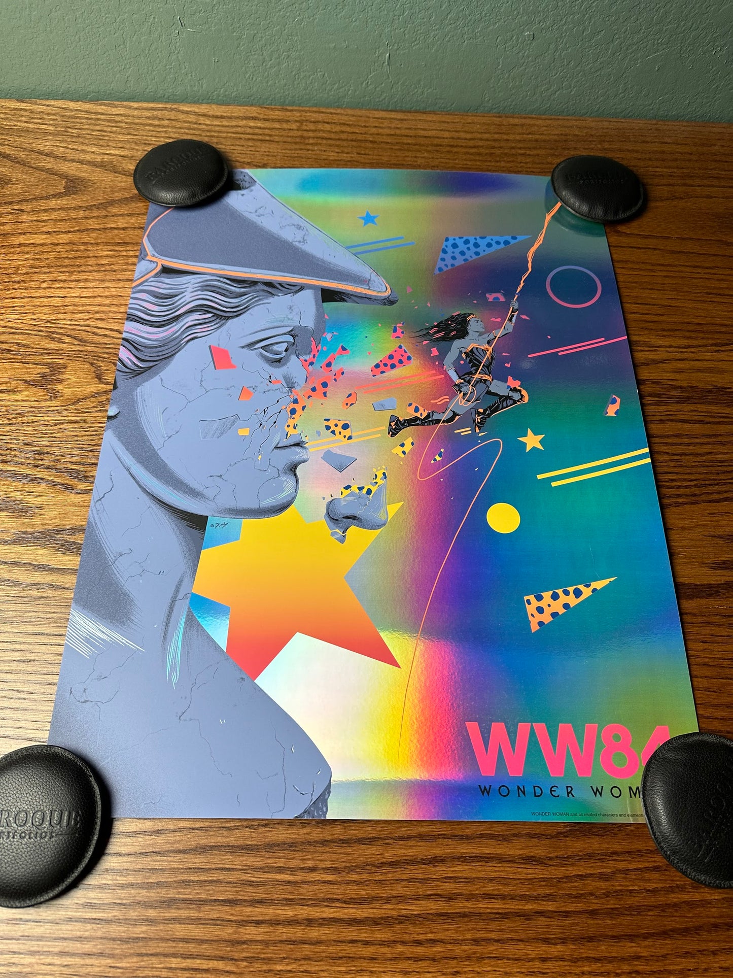 Doaly - Wonder Woman 84 Foil 18x24 movie poster