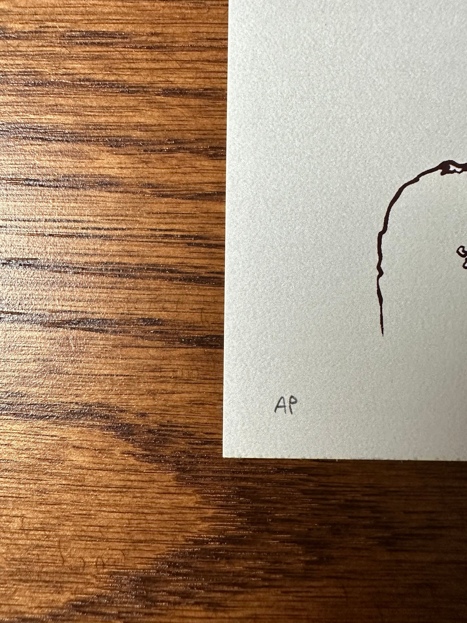 Joshua Budich - Fight Club Marla 6x6 art print - detail image 4