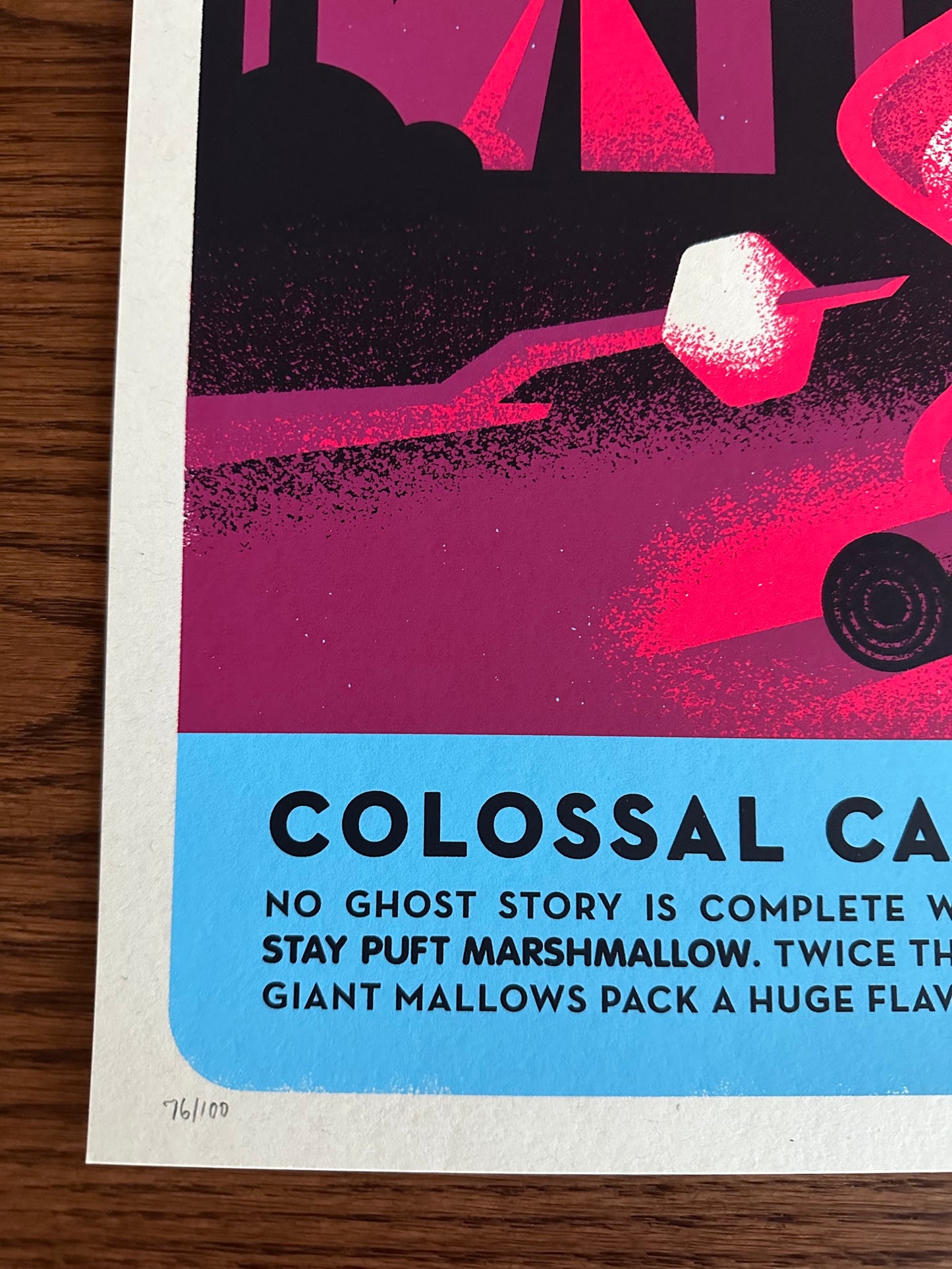 Ryan Brinkerhoff - Stay Puff Marshmellow Ghostbusters 18x24 movie poster - detail image 4