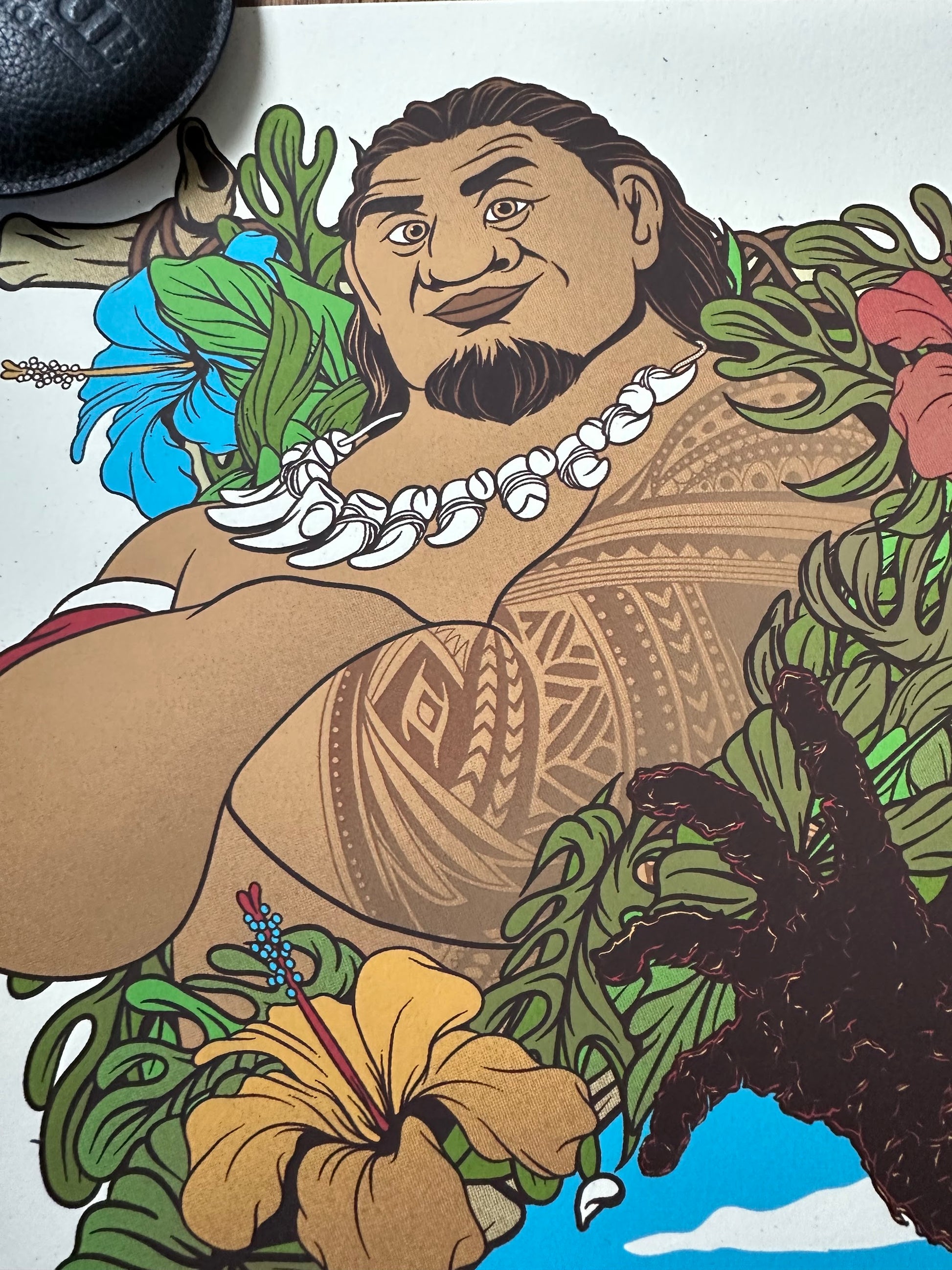 Mainger - Disney's Moana 24x36 movie poster - detail image 3