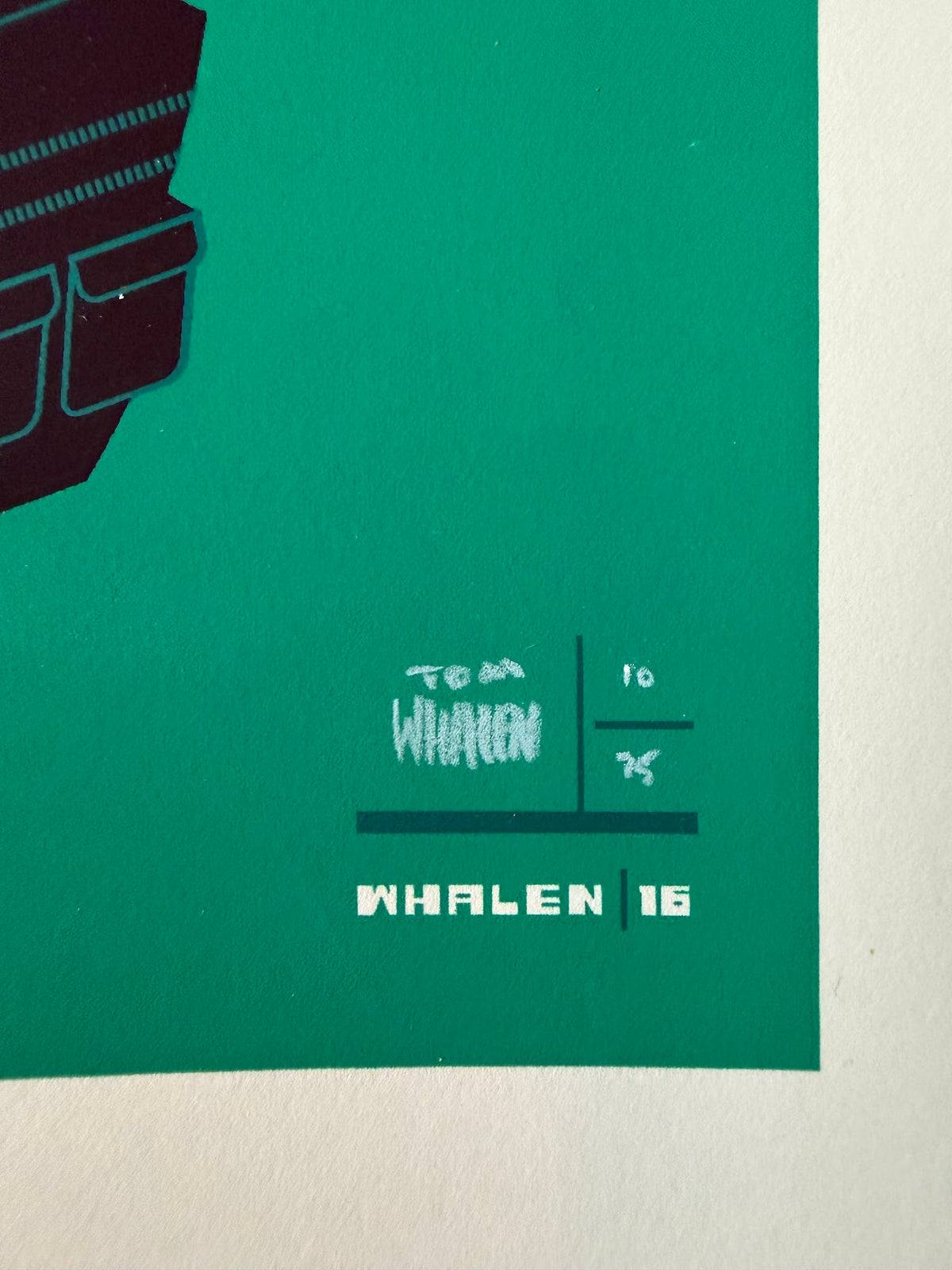 Tom Whalen - Jurassic World Owen - 8x8 - Limited Edition Print