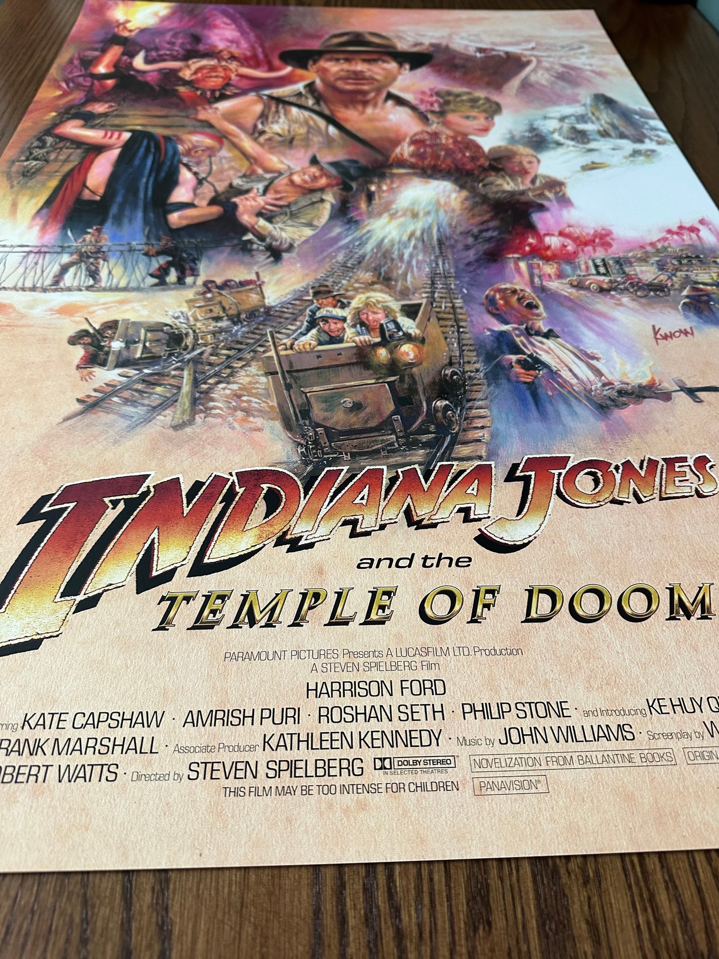 KWow - Indiana Jones Temple of Doom 24x36 movie poster - detail image 8