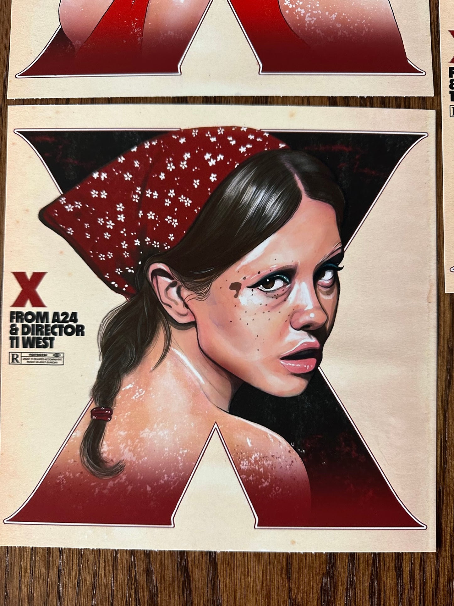 Shawn Mansfield - X Portrait Set 8x8 art print - detail image 3