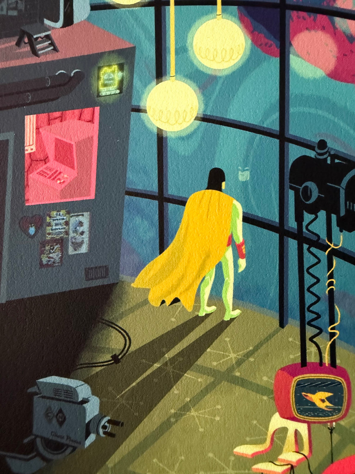 Glen Brogan - Spaceghost Coast to Coast - 4.5x9 - Limited Edition Print