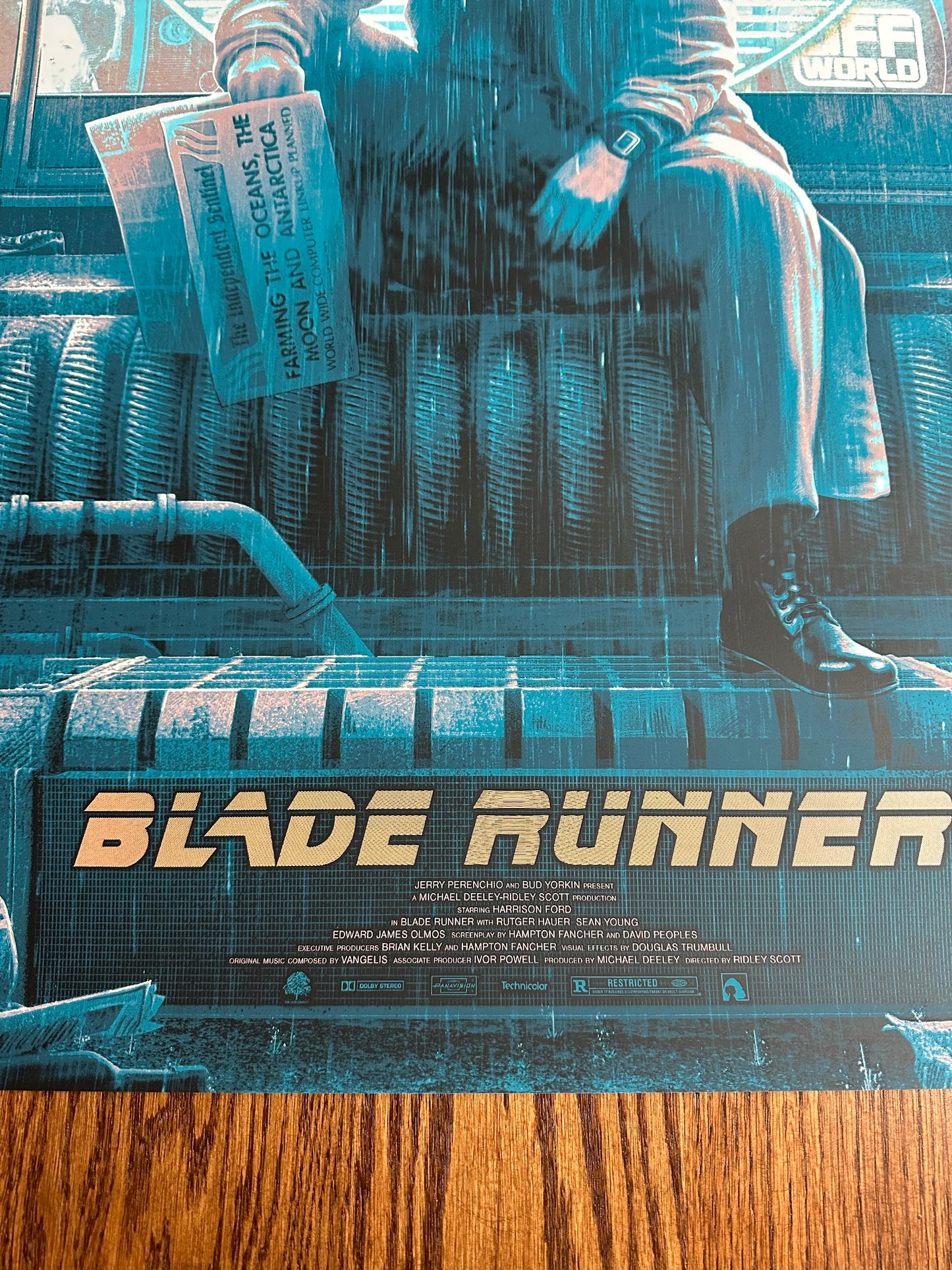 Kevin Wilson - Blade Runner 24x36 movie poster - detail image 4
