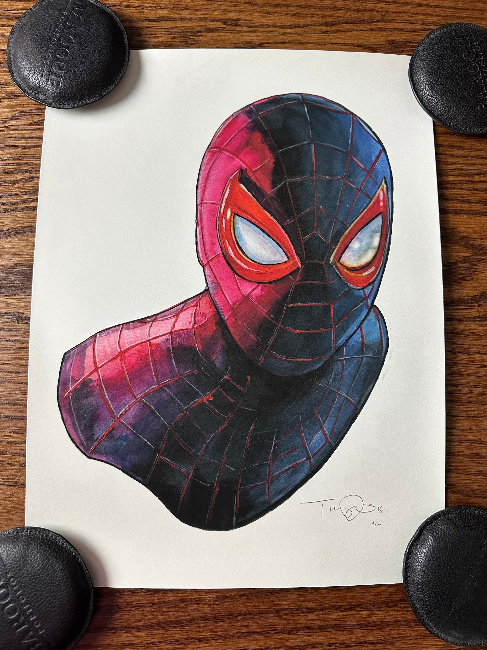 Tim Doyle - Shiny Objects Miles Morales 8x10 art print