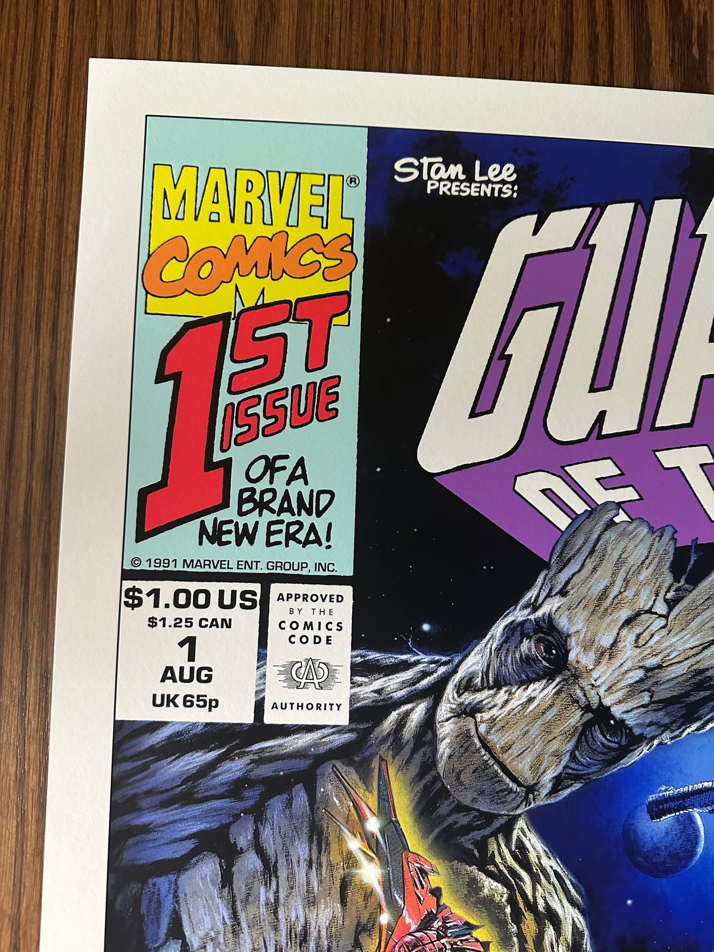 Roger Motzkus - Guardians of the Galaxy Cosmic Comic Variant 24x36 movie poster - detail image 3