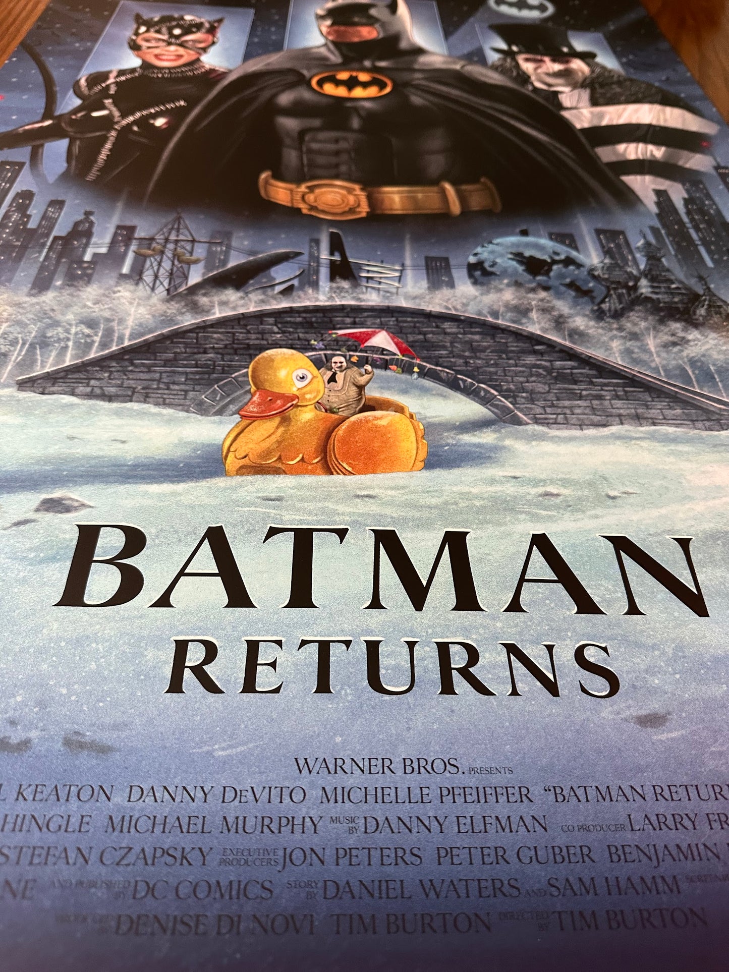 Richard Philpott - Batman Returns 24x36 movie poster - detail image 9