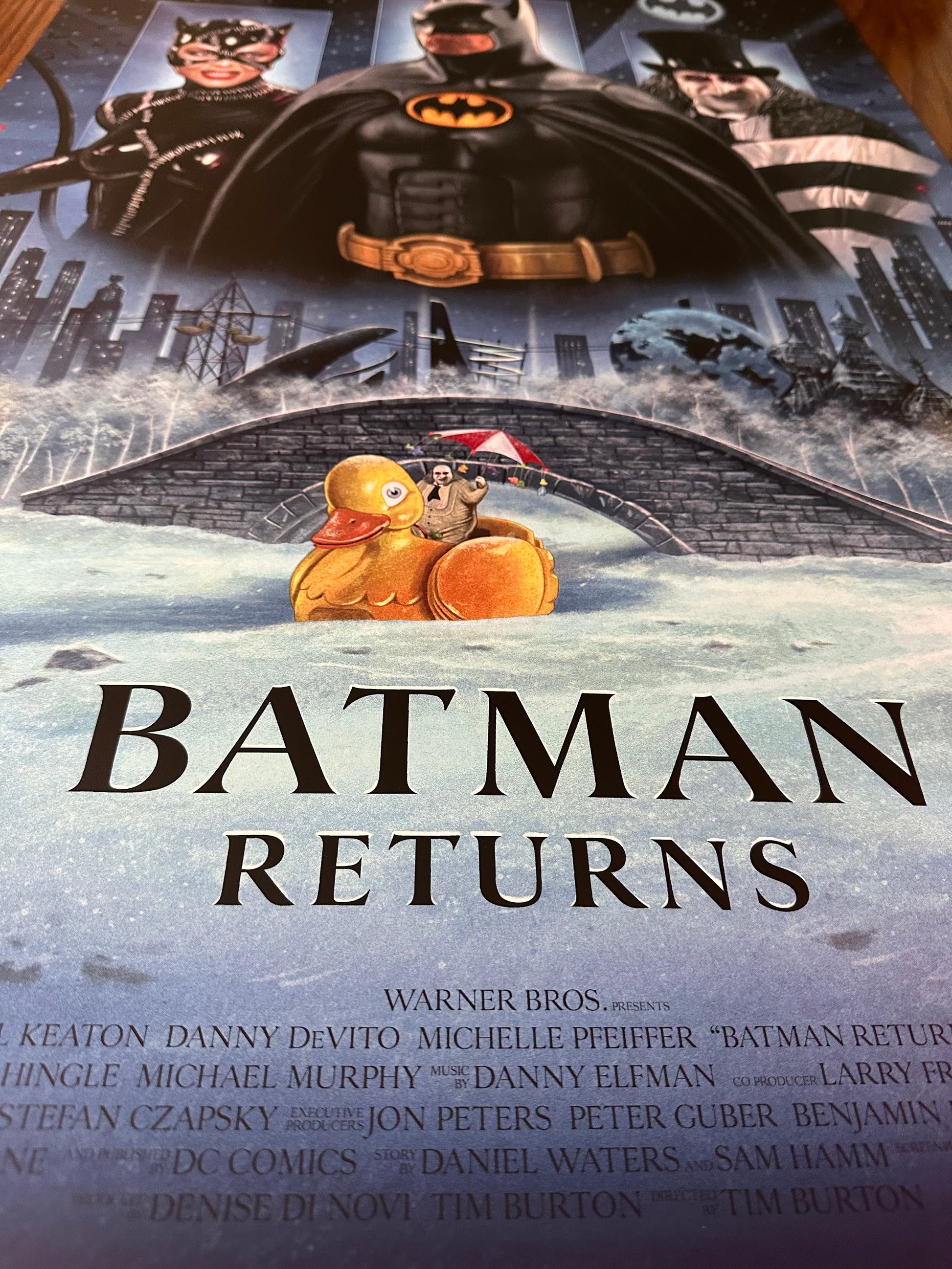 Richard Philpott - Batman Returns 24x36 movie poster - detail image 9