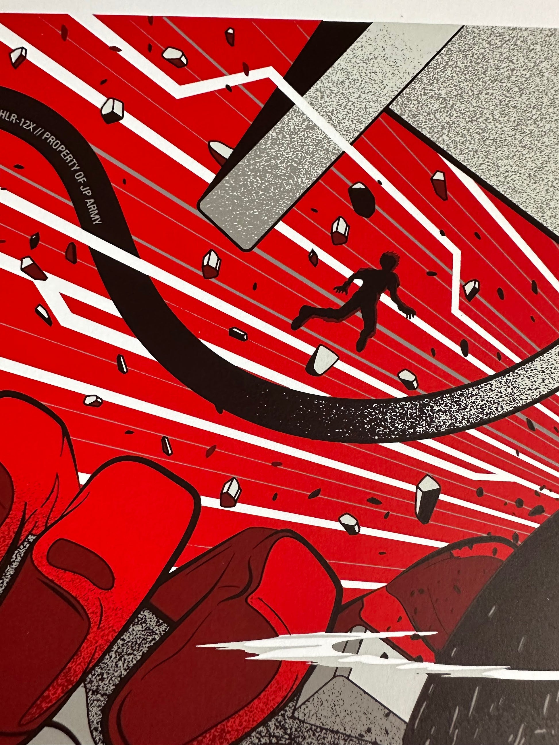 Guillaume Morellec - Akira "Kung-Fu Theater" 18x24 movie poster - detail image 6