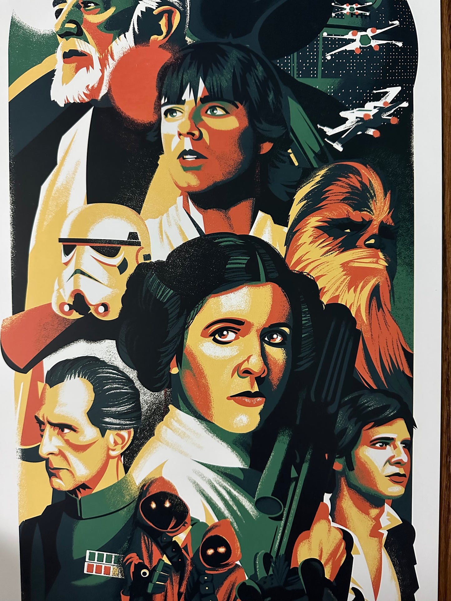 Danny Haas - Star Wars 12x36 movie poster - detail image 3