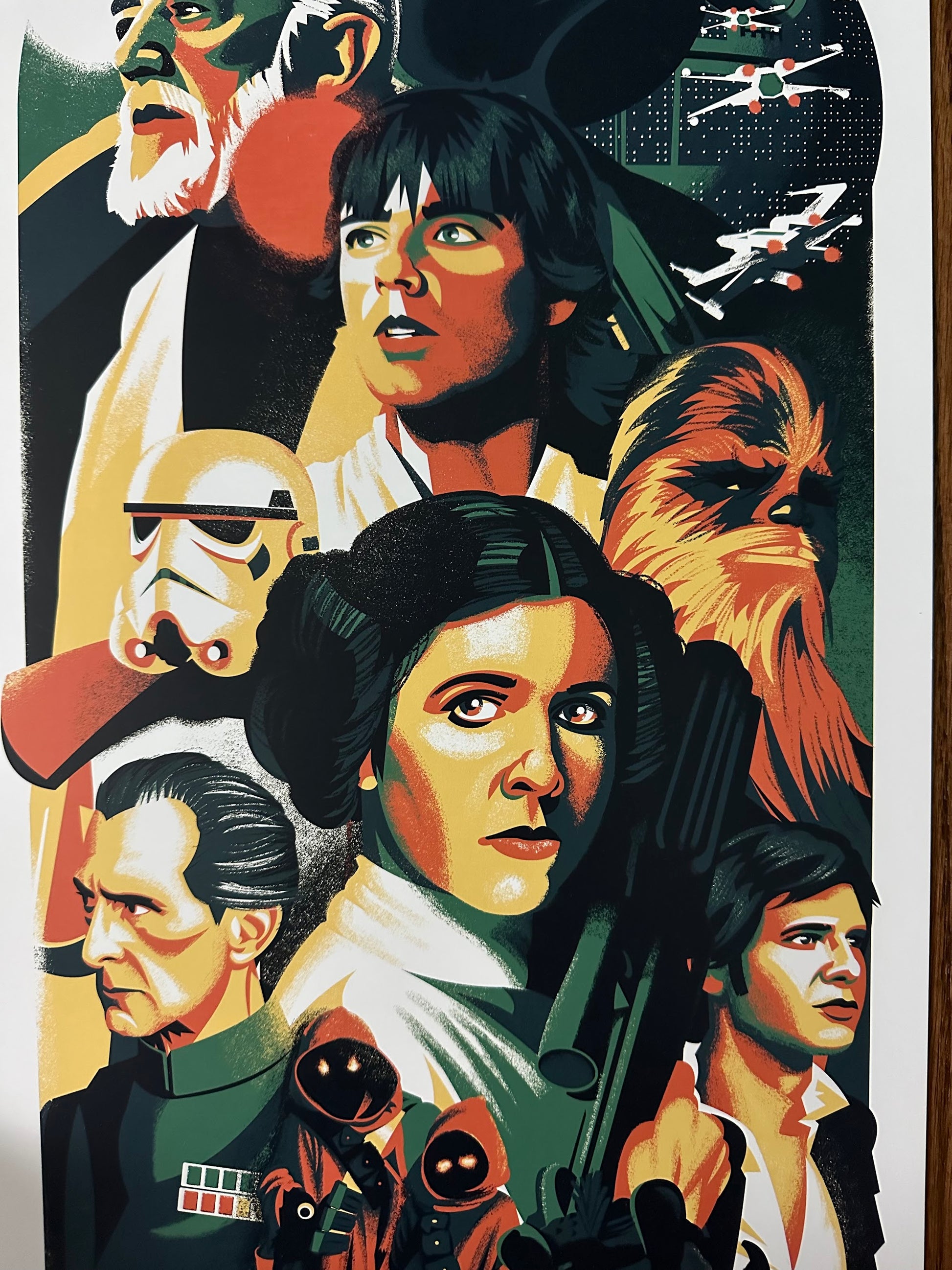 Danny Haas - Star Wars 12x36 movie poster - detail image 3