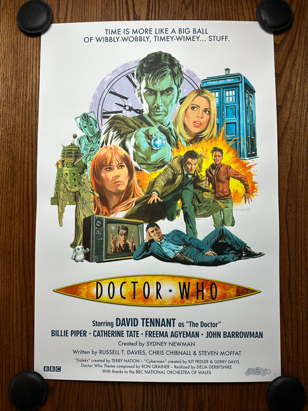 Paul Mann - Doctor Who - 24x36 - Limited Edition Poster