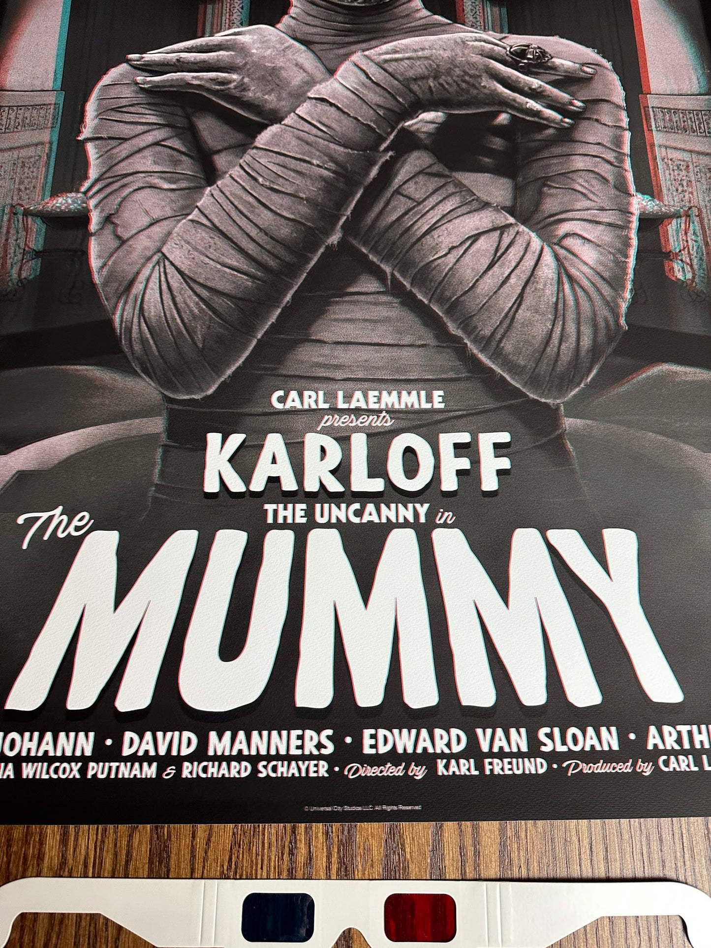 Tom Walker - The Mummy 3D Variant 24x36 movie poster - detail image 4