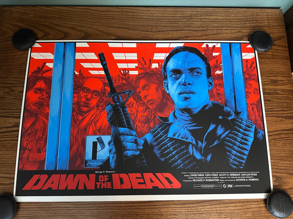 Ken Taylor - Dawn of Dead - 36x24 - Limited Edition Poster